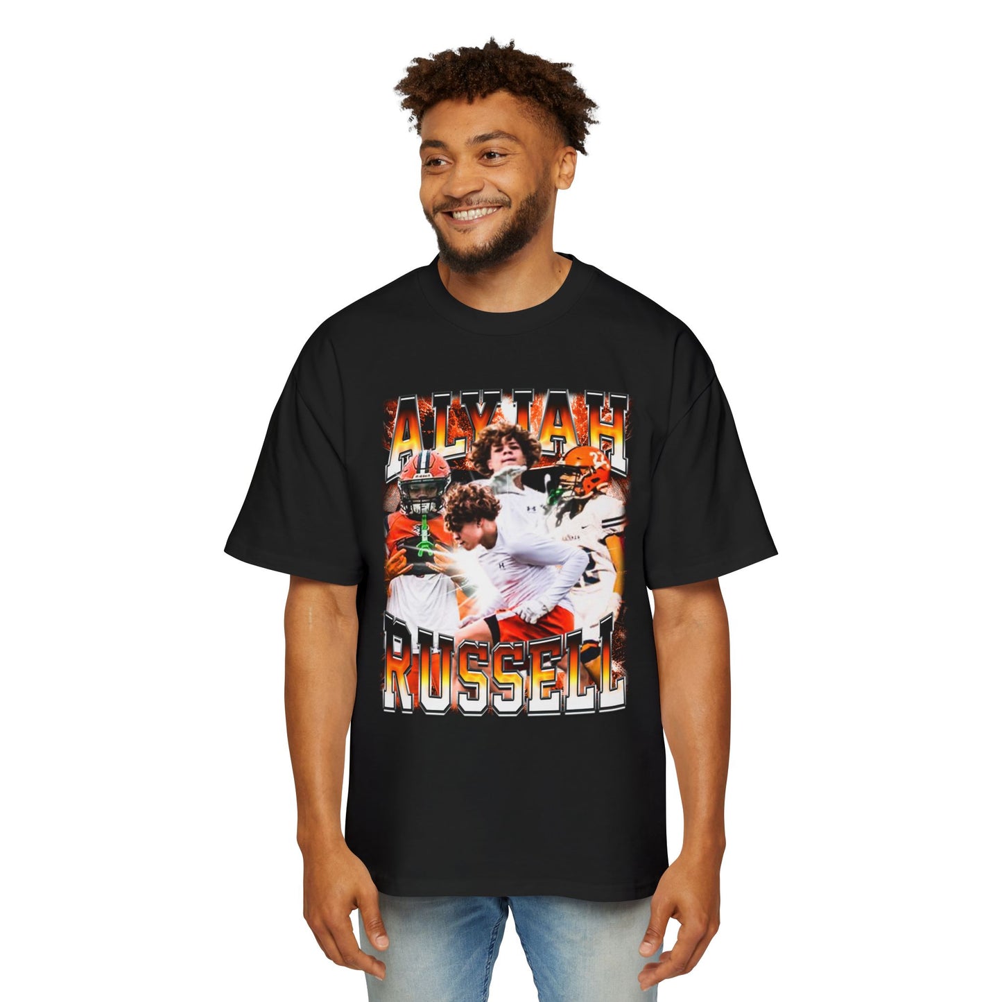 Alyjah Russell Oversized Retro Tee