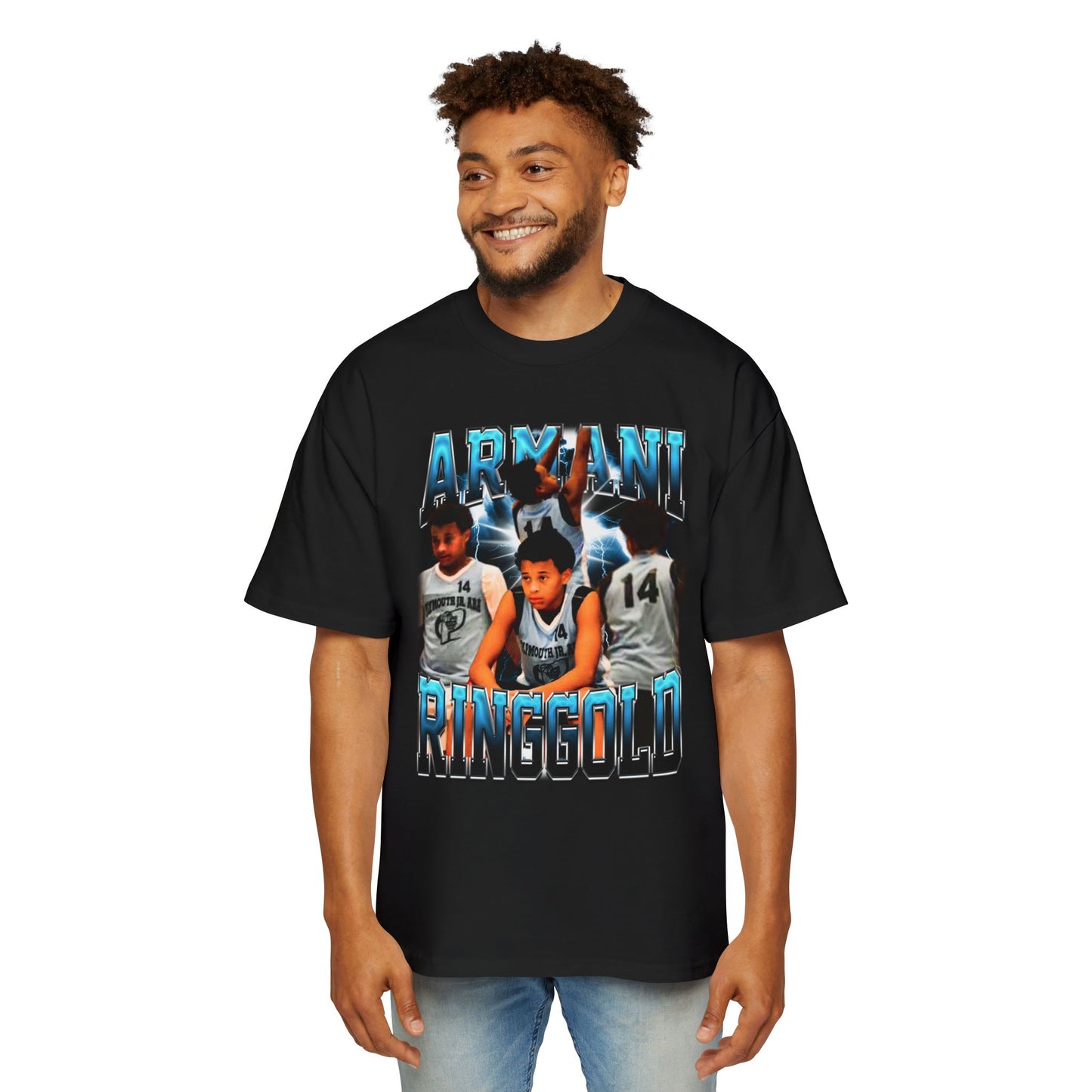 Armani Ringgold Oversized Retro Tee