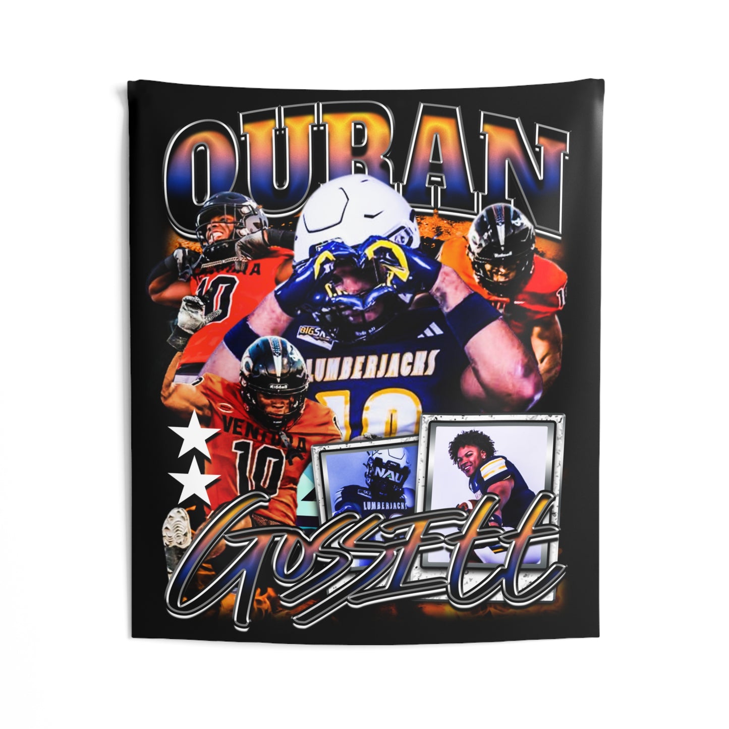 Quran Gossett Tapestry 50” x 60”