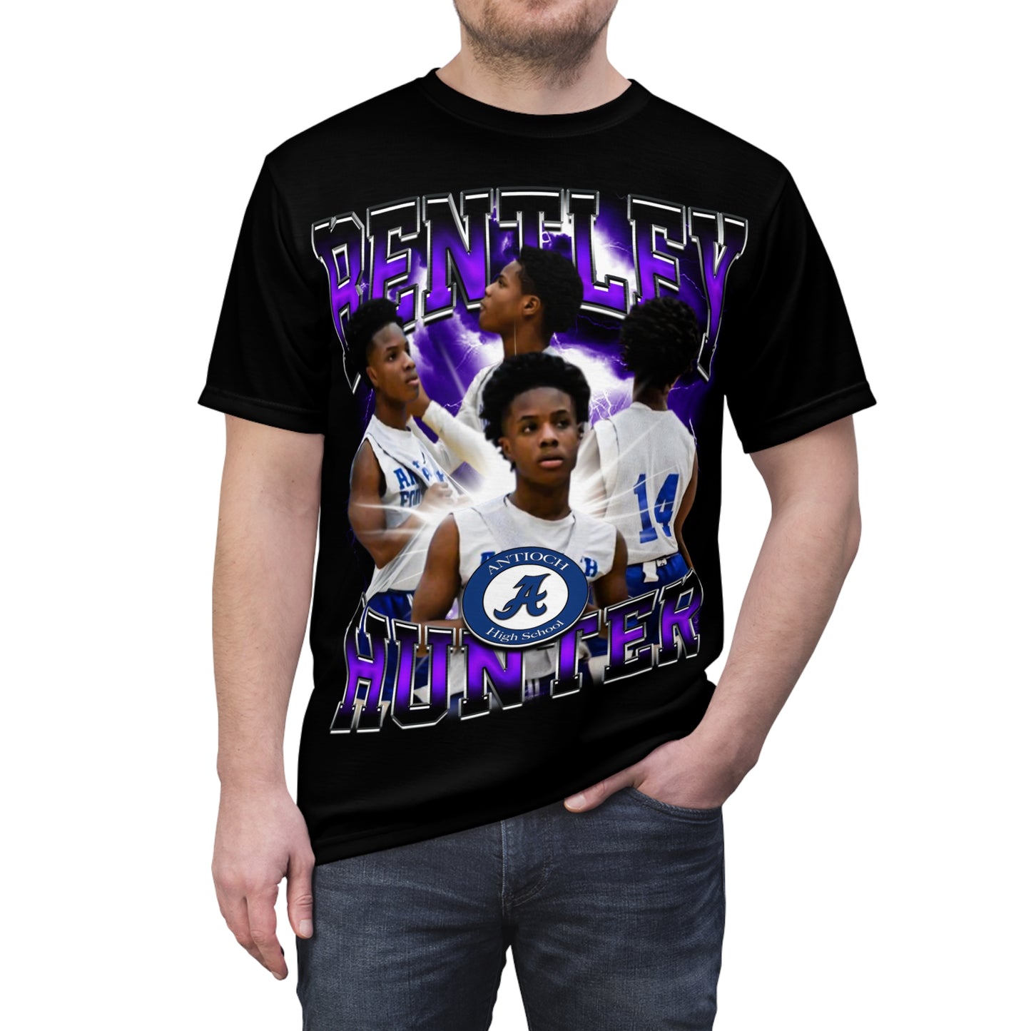 Bentley Hunter Vintage Full Print Tee