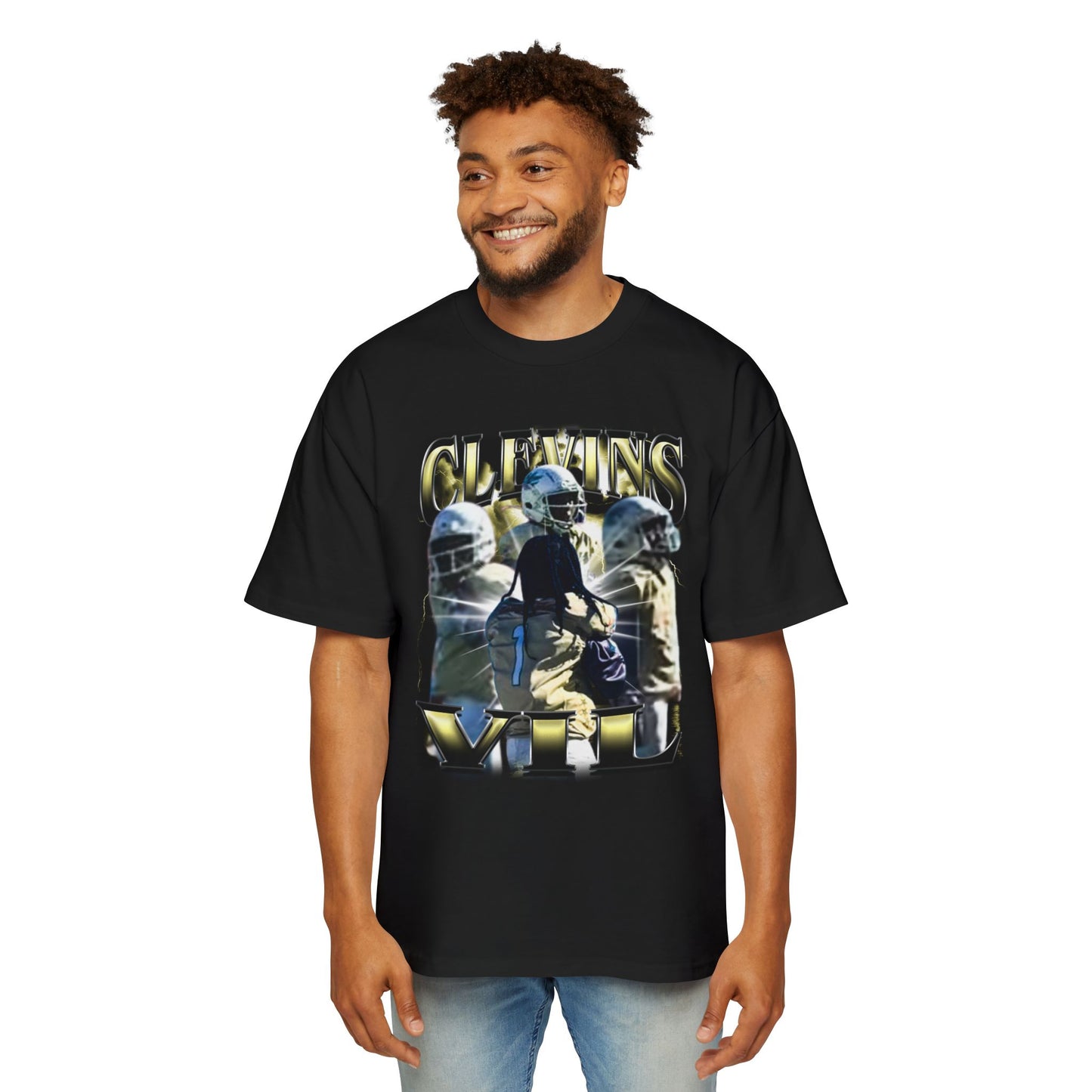 Clevins Vil Oversized Retro Tee