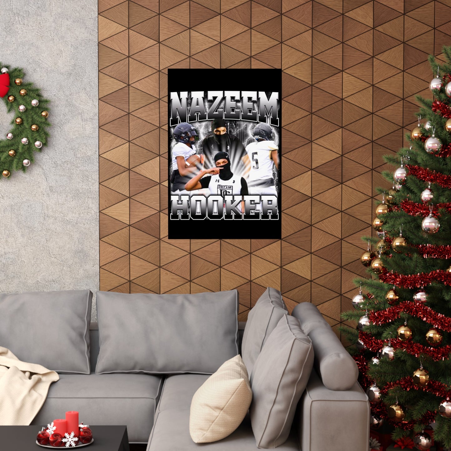 Nazeem Hooker Poster 24" x 36"