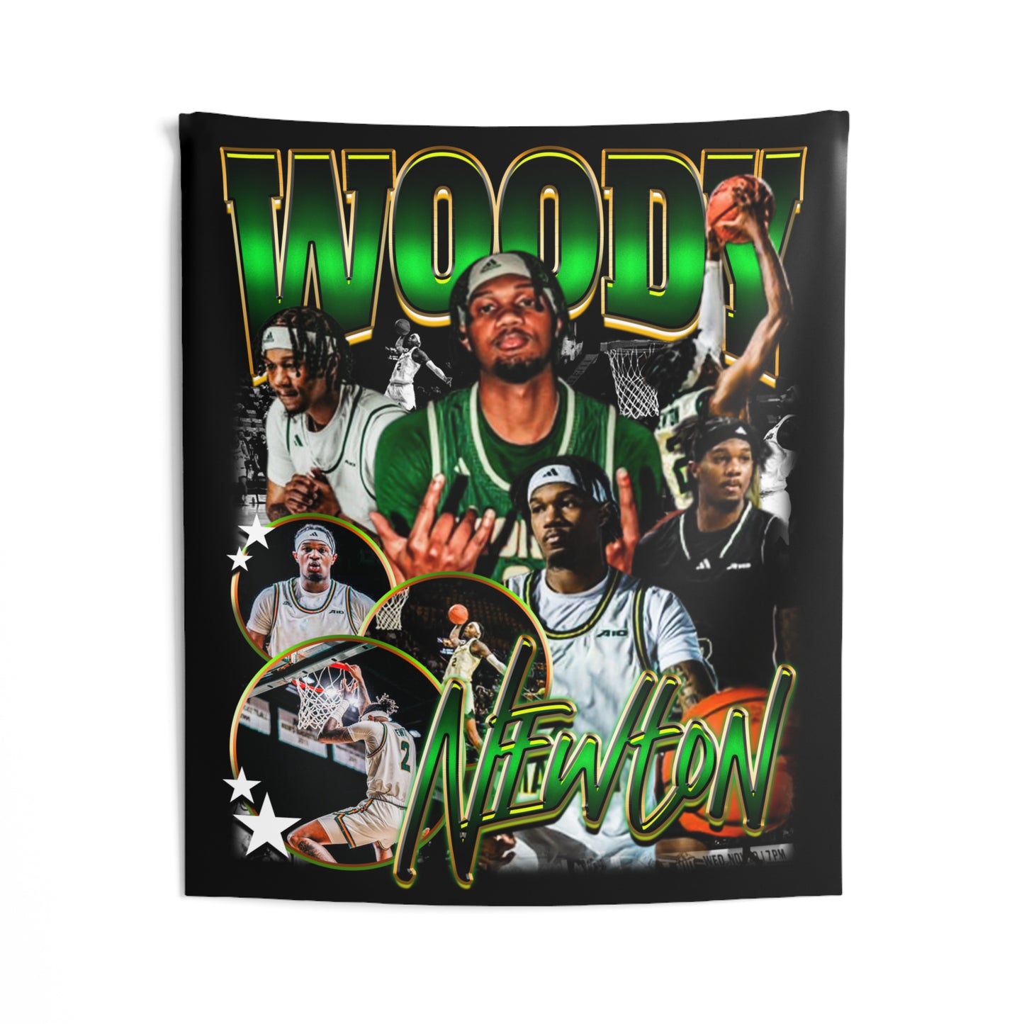 Woody Newton Tapestry 50” x 60”