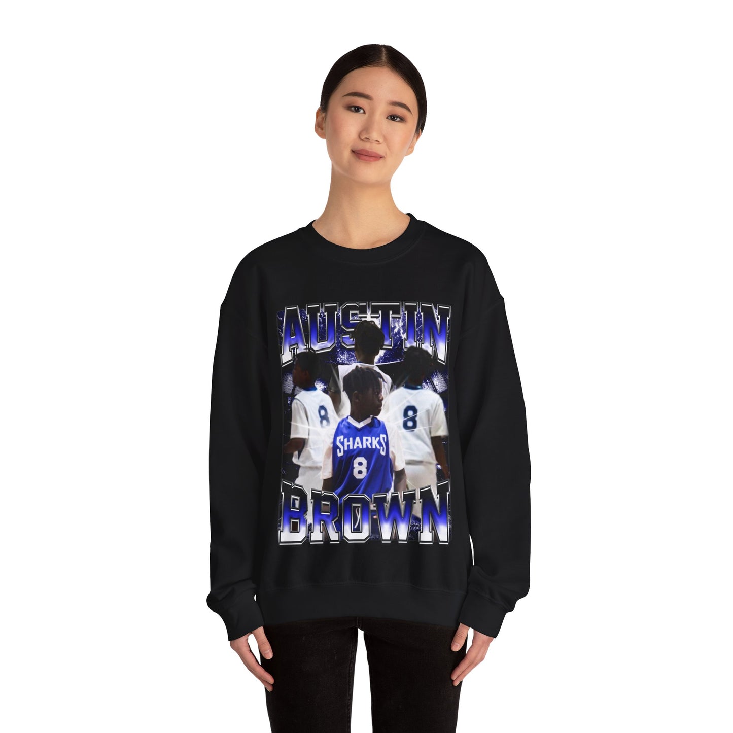 Austin Brown Crewneck Sweatshirt