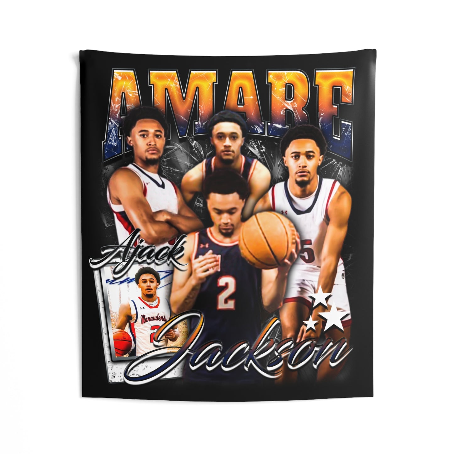 Amare Jackson Tapestry 50” x 60”