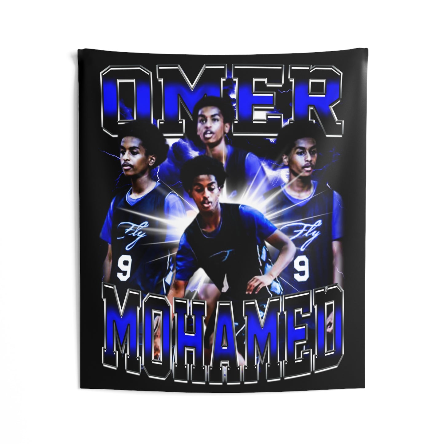 Omer Mohamed Tapestry 50” x 60”