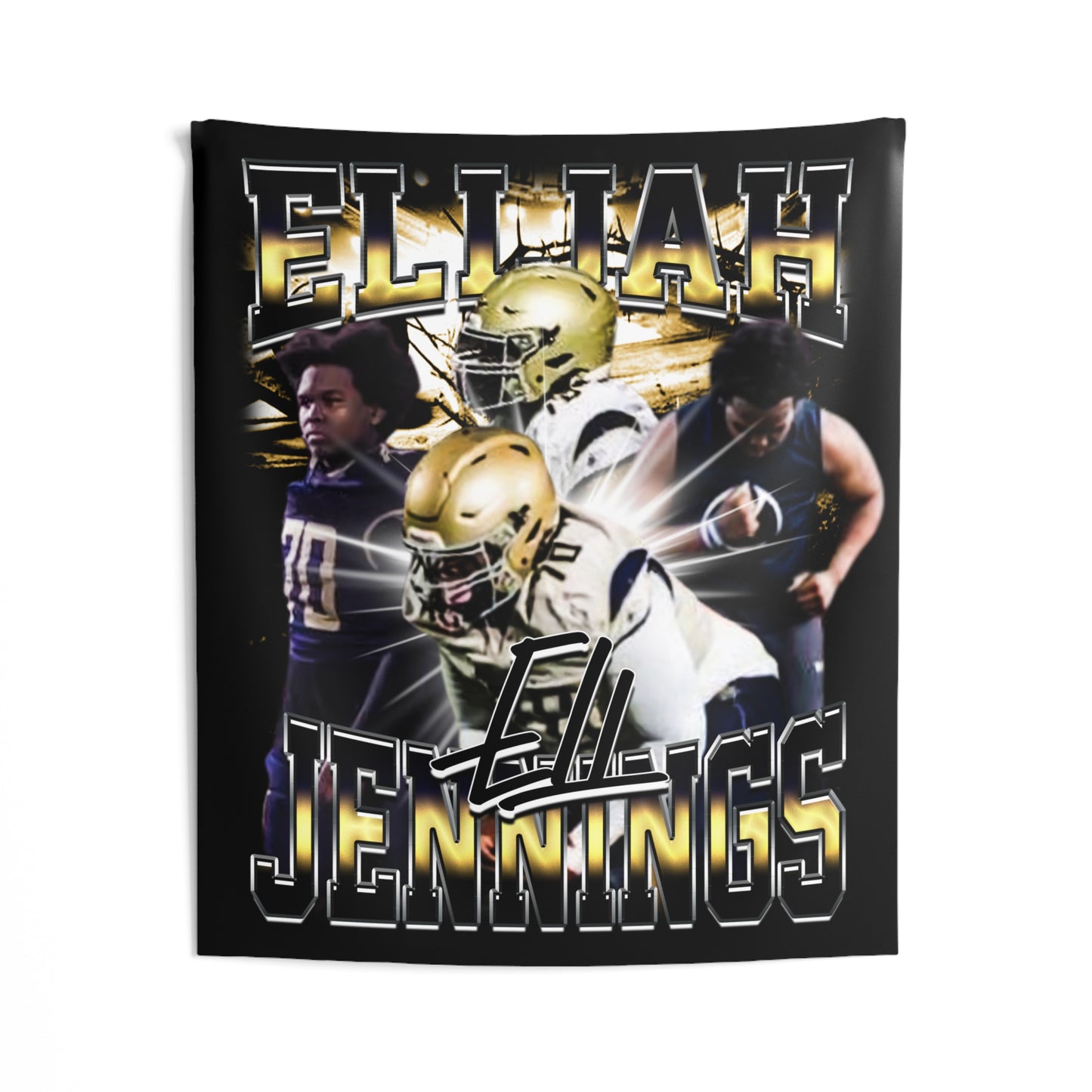 Elijah Jennings Tapestry 50” x 60”