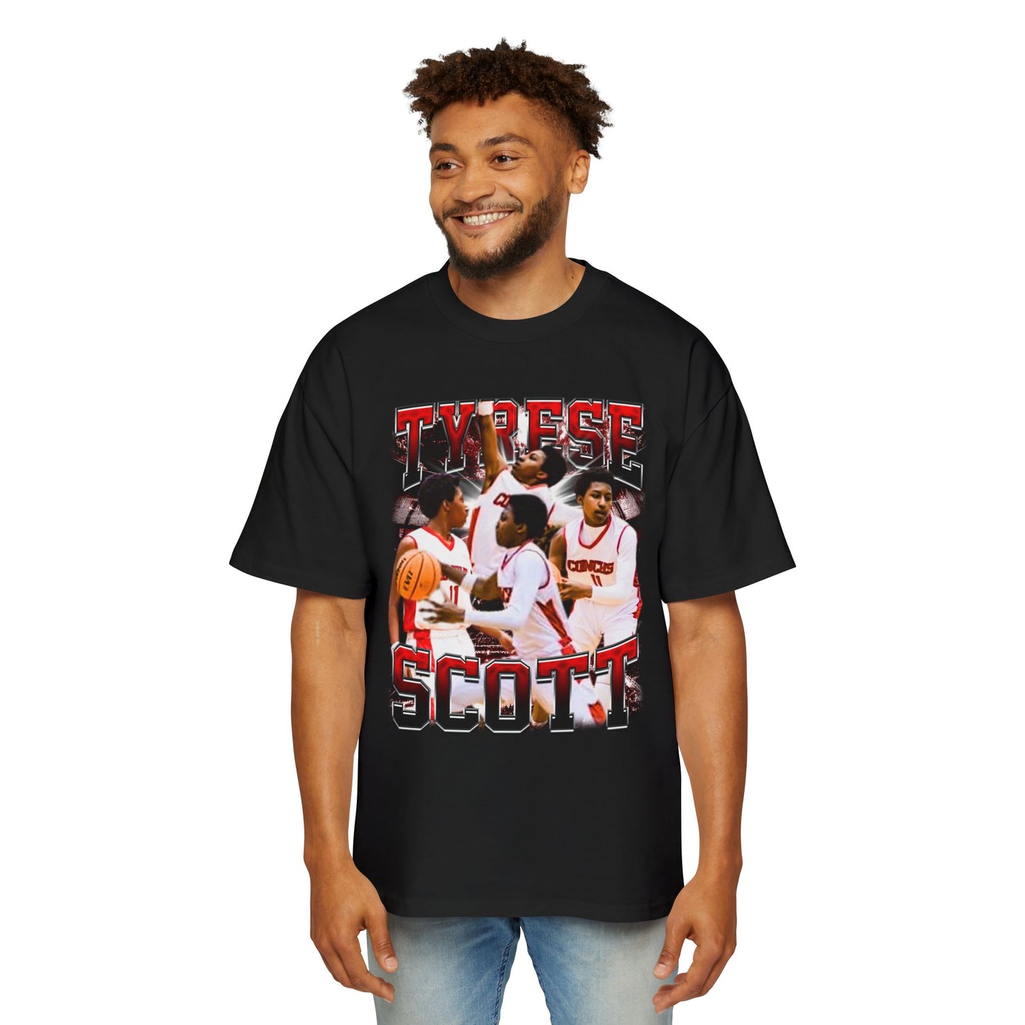 Tyrese Scott Oversized Retro Tee