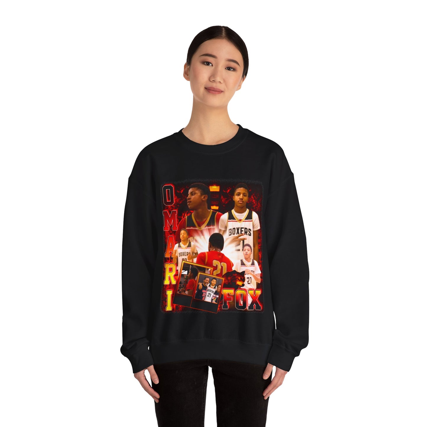 Omari Fox Crewneck Sweatshirt