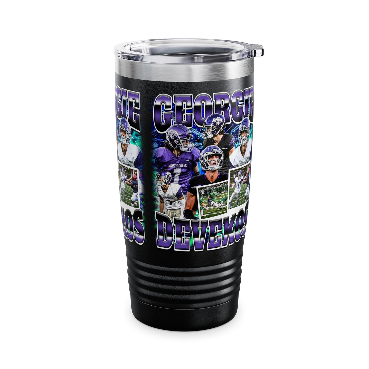 Georgie Devekos Stainless Steal Tumbler
