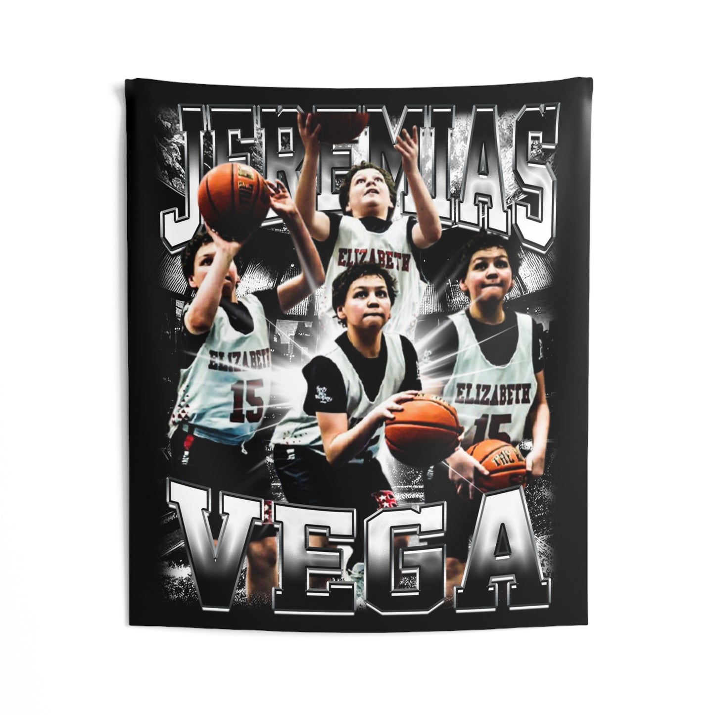 Jeremias Vega Tapestry 50” x 60”