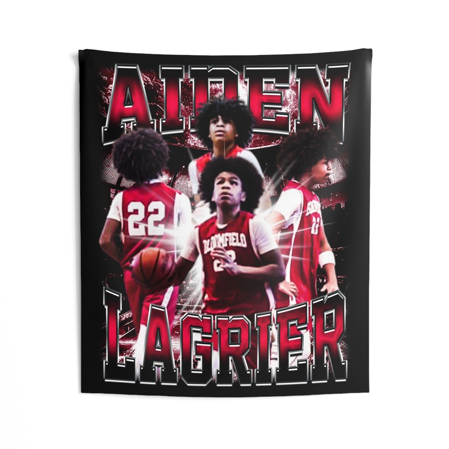 Aiden Lagrier Tapestry 50” x 60”
