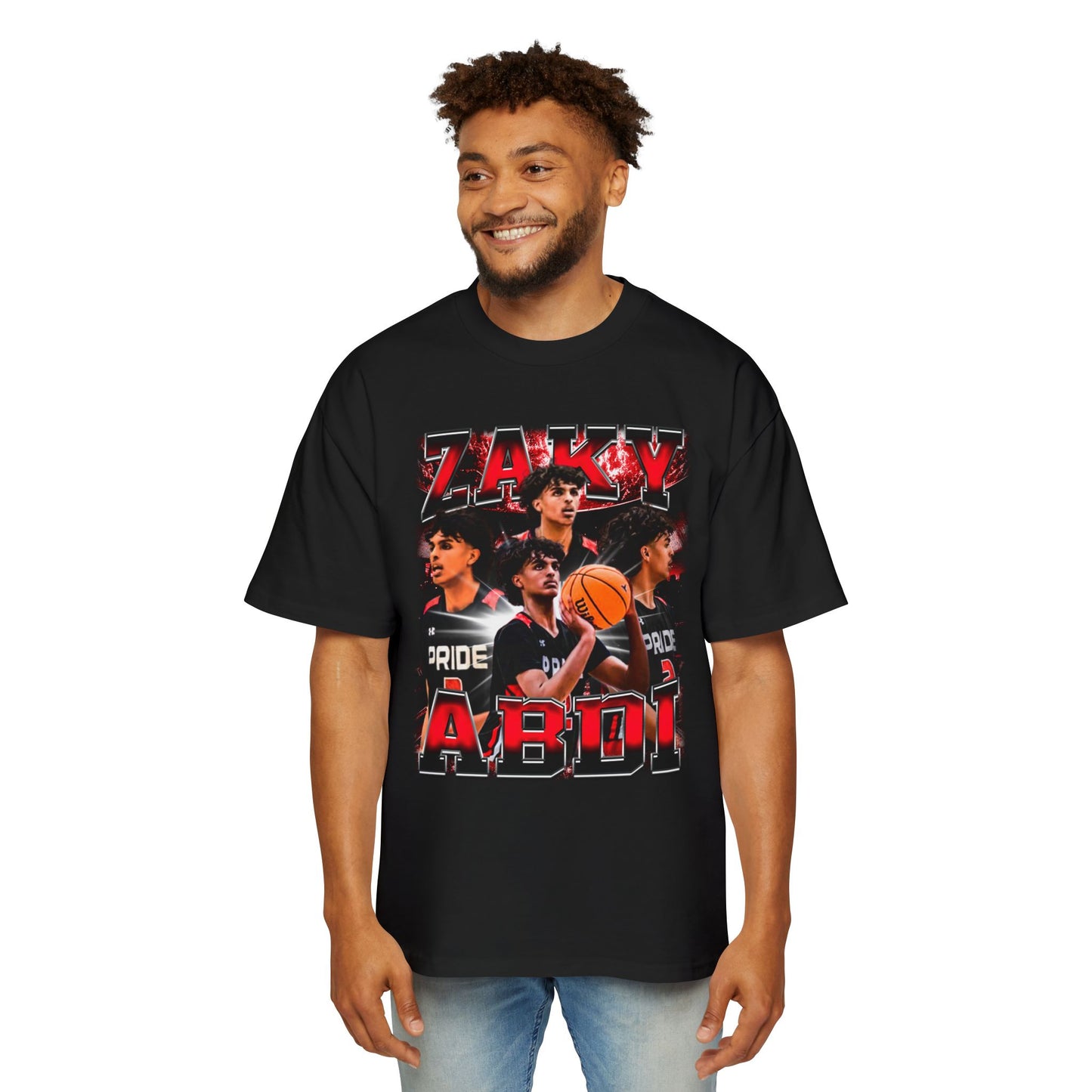 Zaky Abdi Oversized Retro Tee