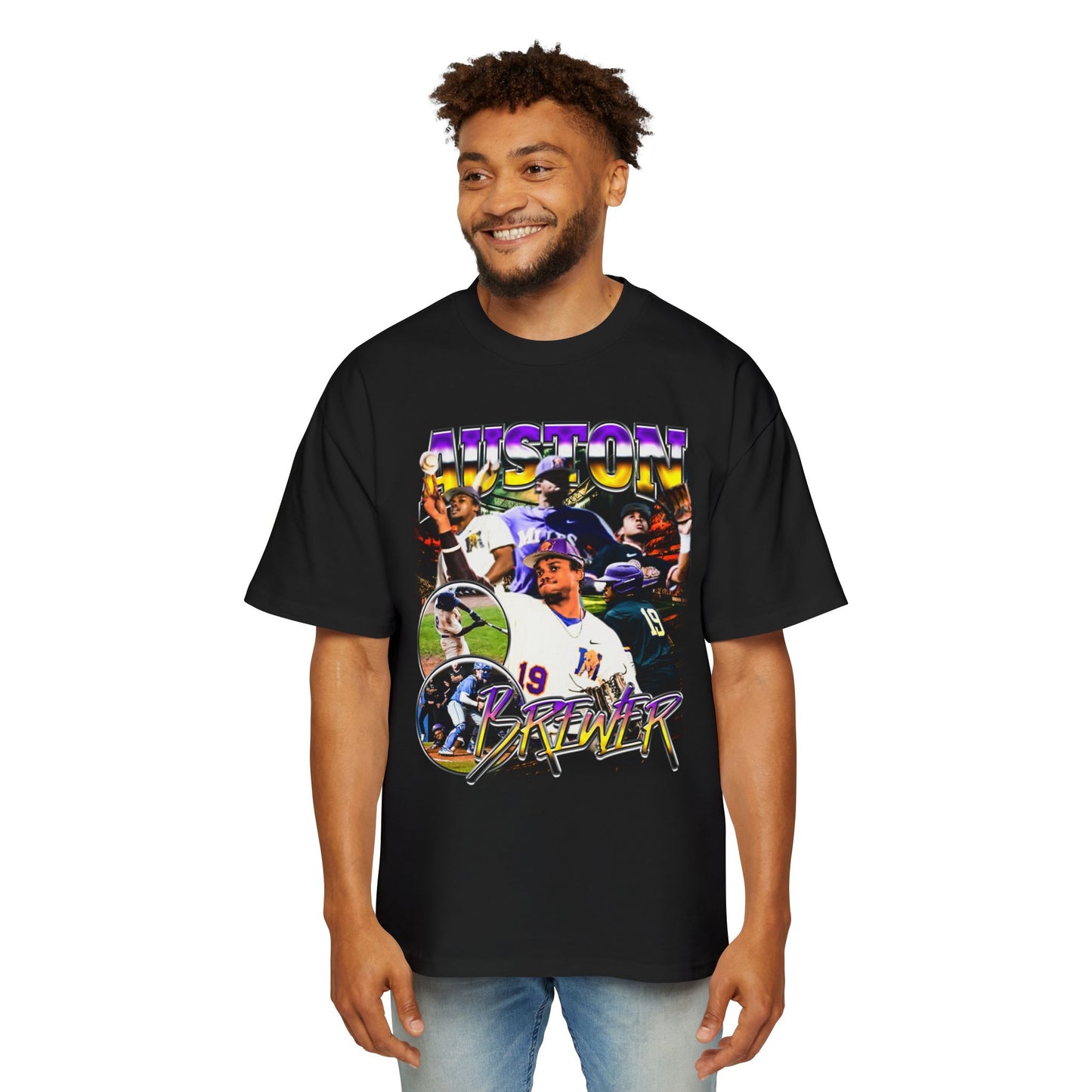 Auston Brewer Oversized Retro Tee