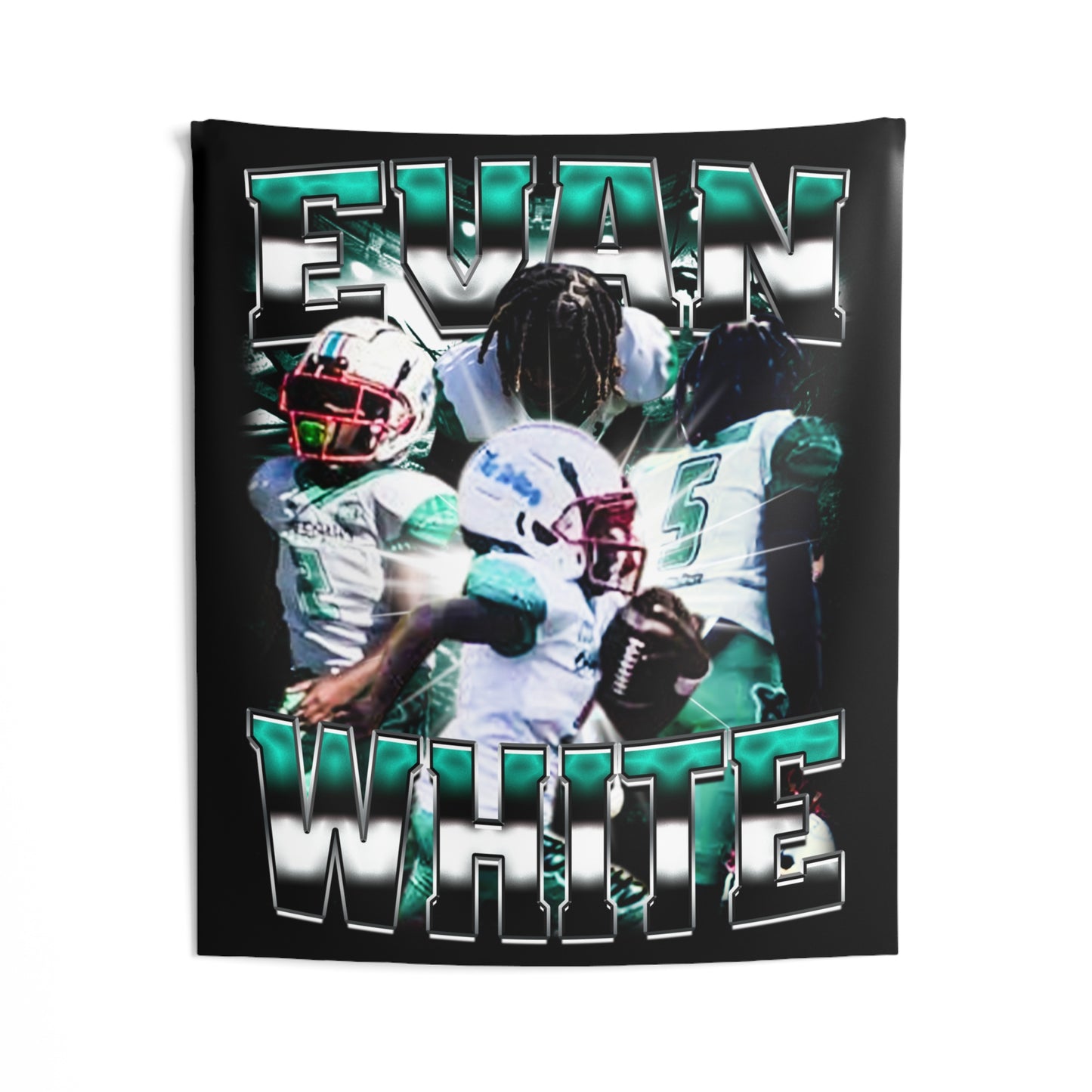 Evan White Tapestry 50” x 60”