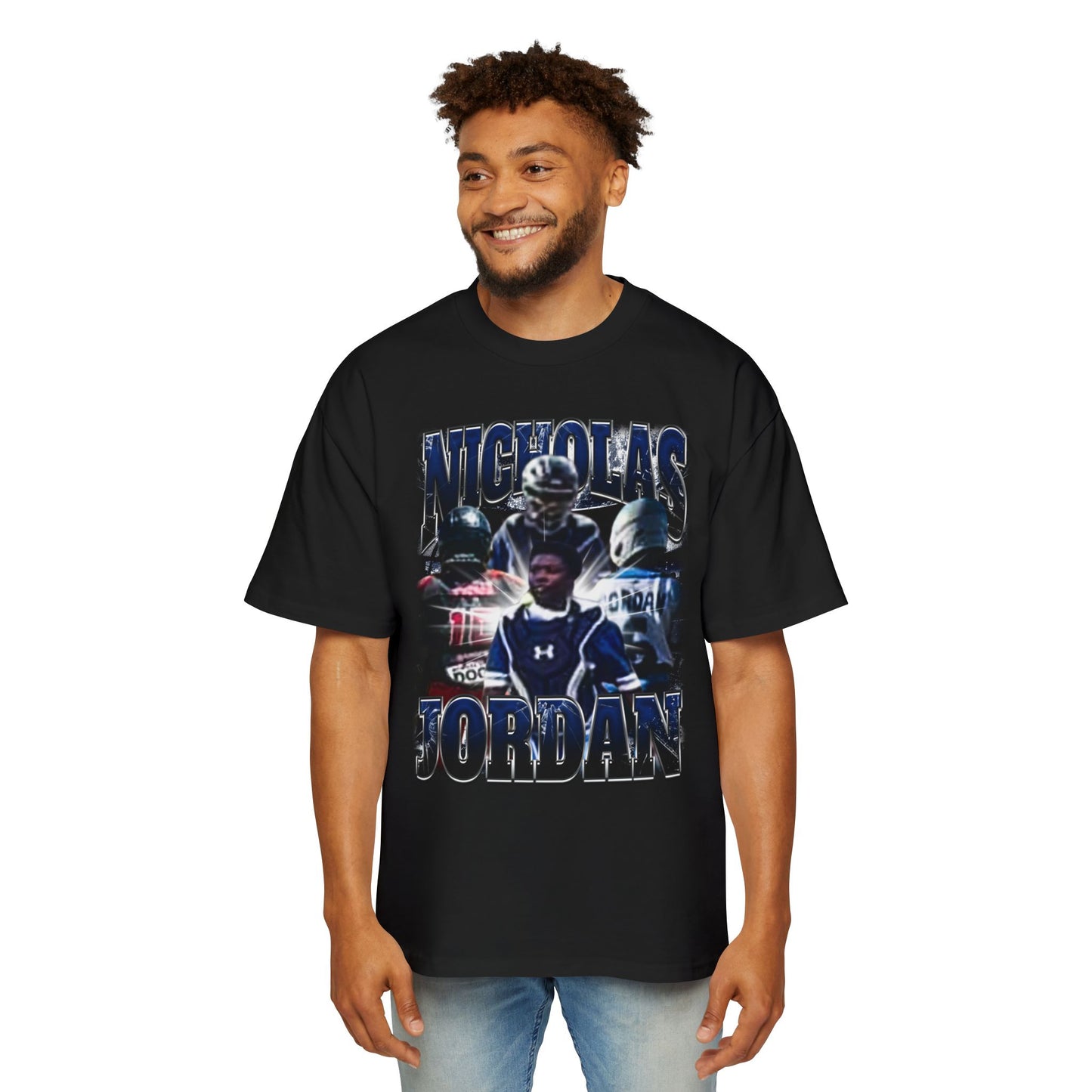 Nicholas Jordan Oversized Retro Tee