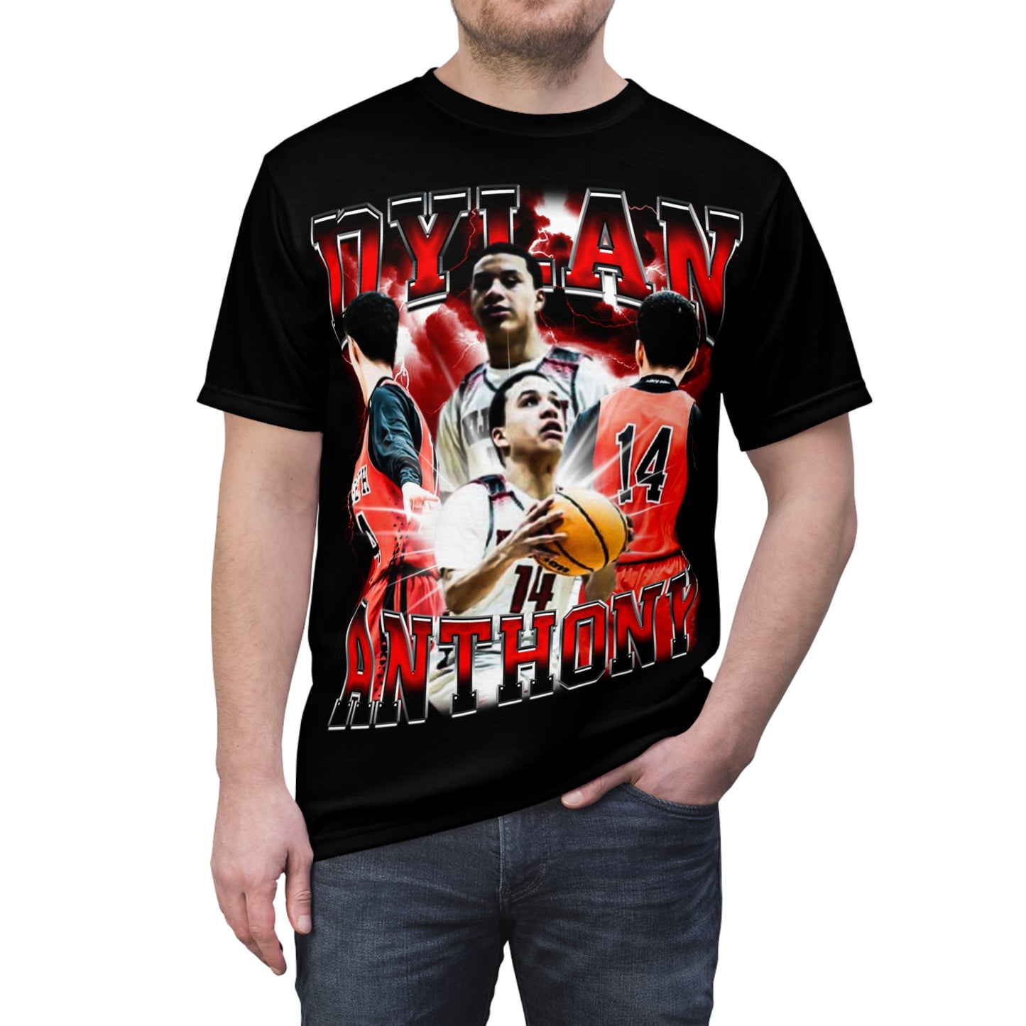 Dylan Anthony Vintage Full Print Tee
