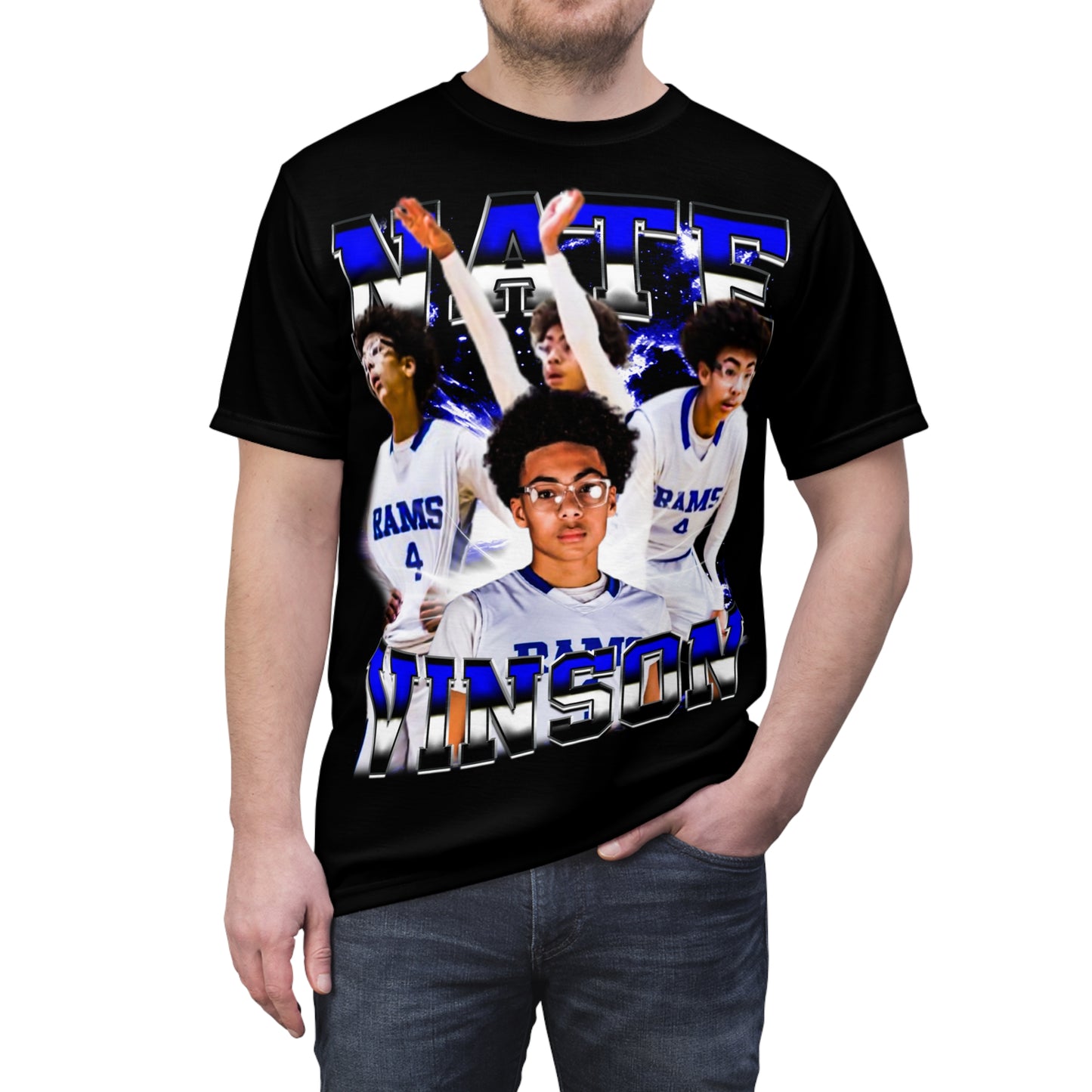 Nate Vinson Vintage Full Print Tee