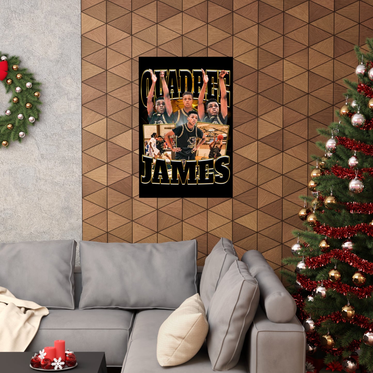 Quadree James Poster 24" x 36"