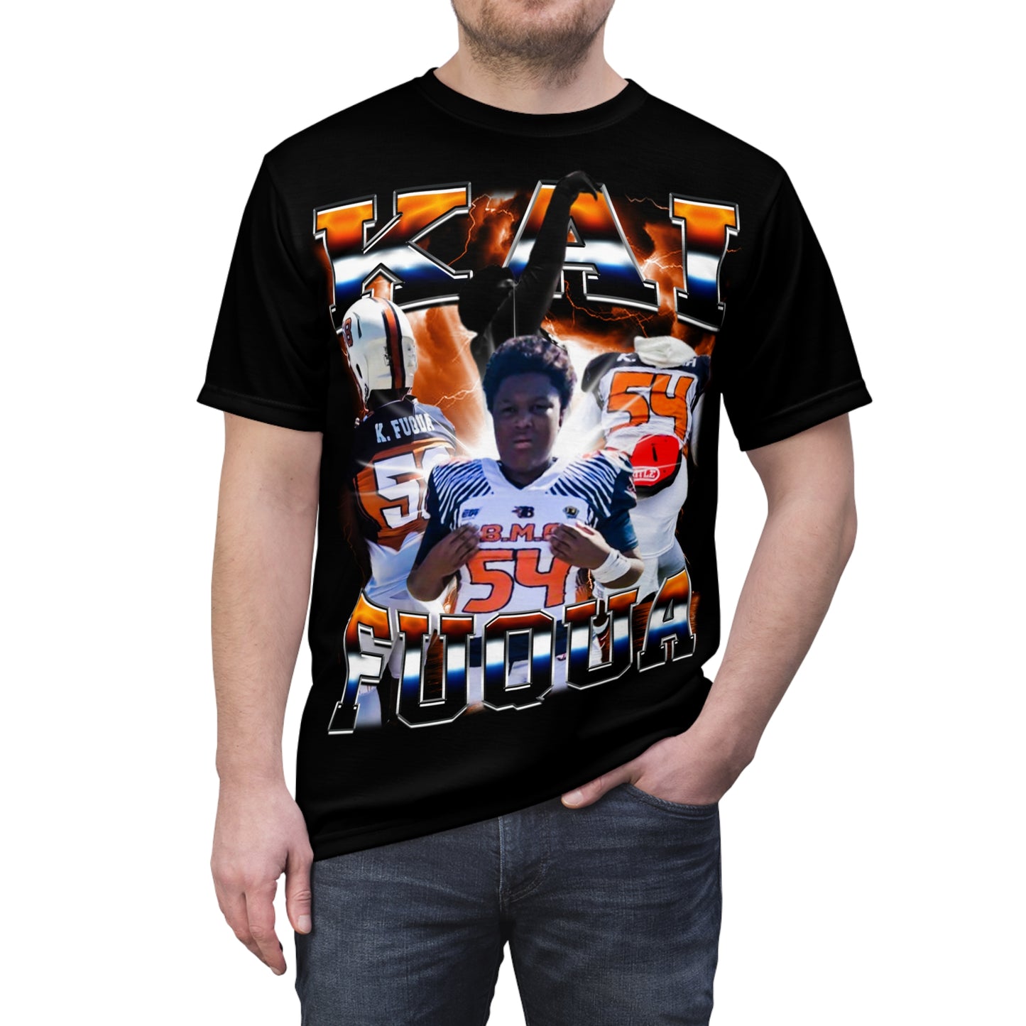 Kai Fuqua Vintage Full Print Tee
