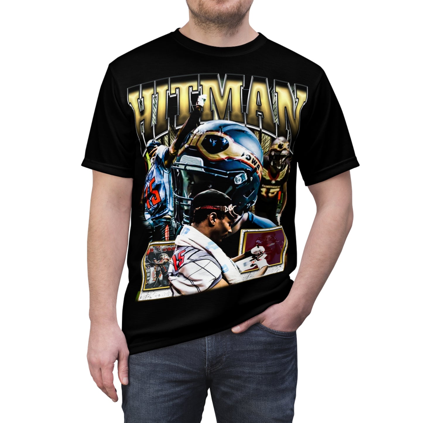 Hitman Vintage Full Print Tee