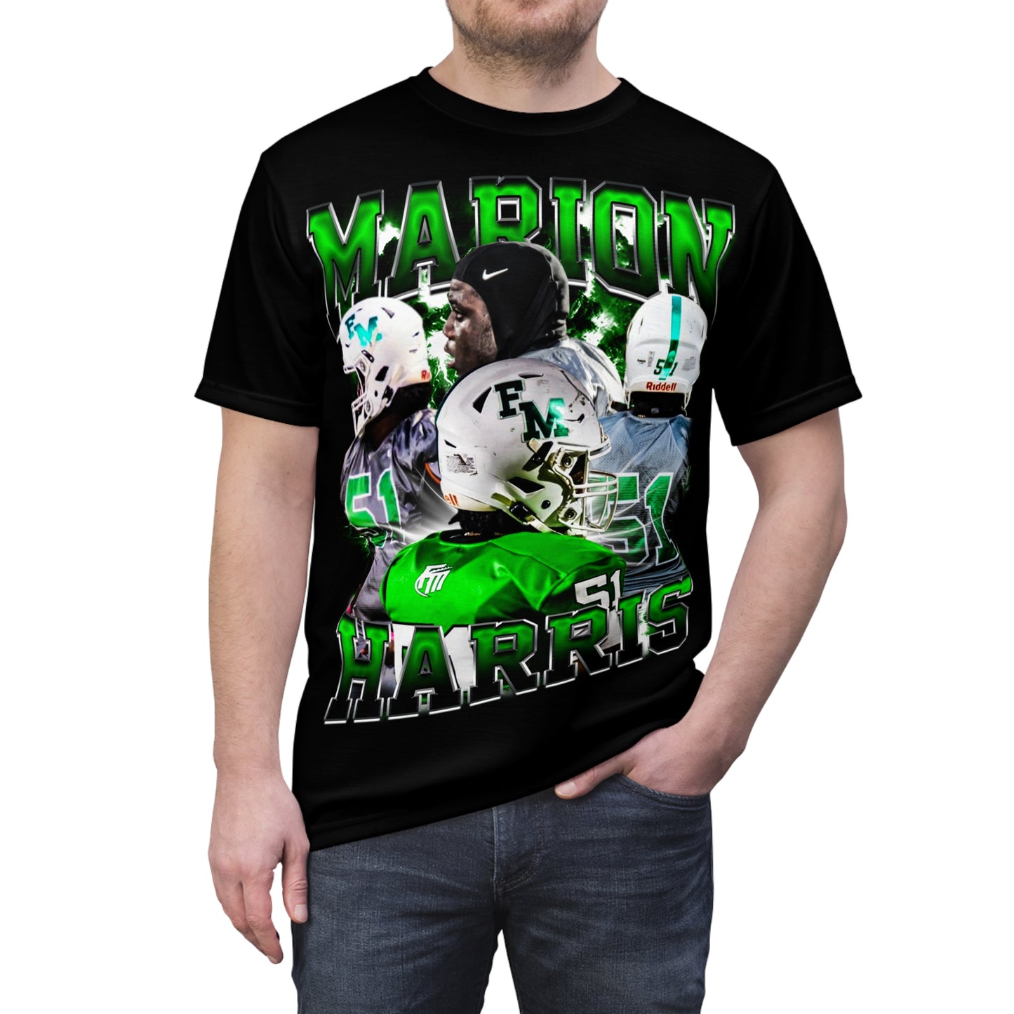 Marion Harris Vintage Full Print Tee