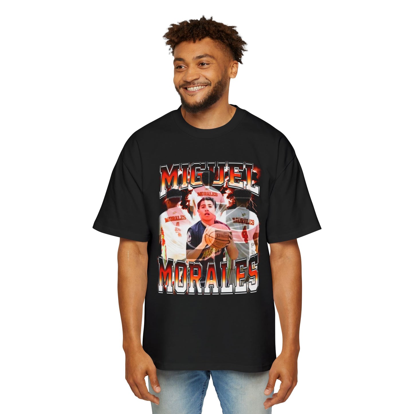Miguel Morales Oversized Retro Tee