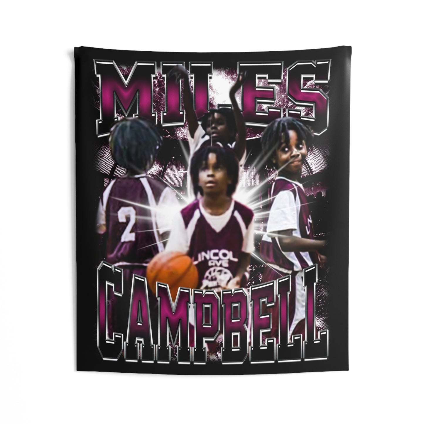 Miles Campbell Tapestry 50” x 60”
