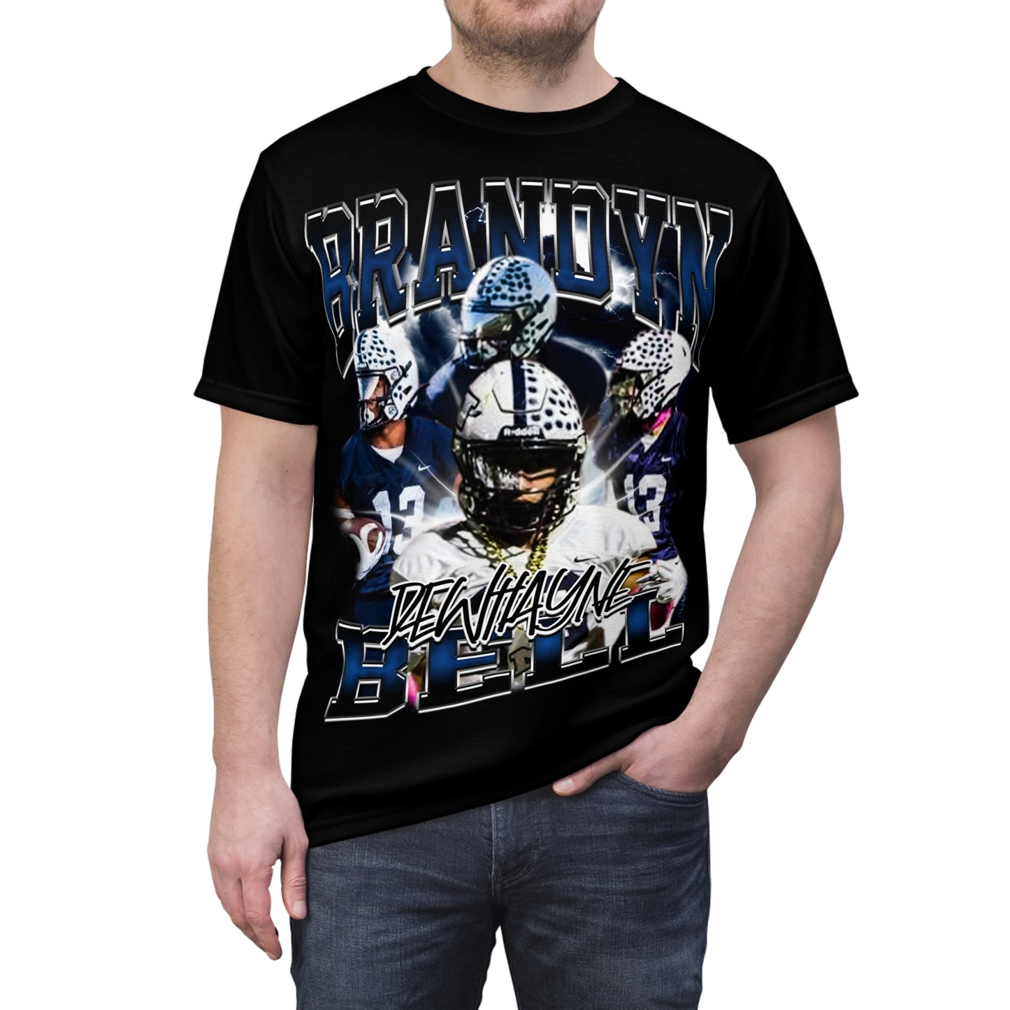 Brandyn Dewhayne Bell Vintage Full Print Tee