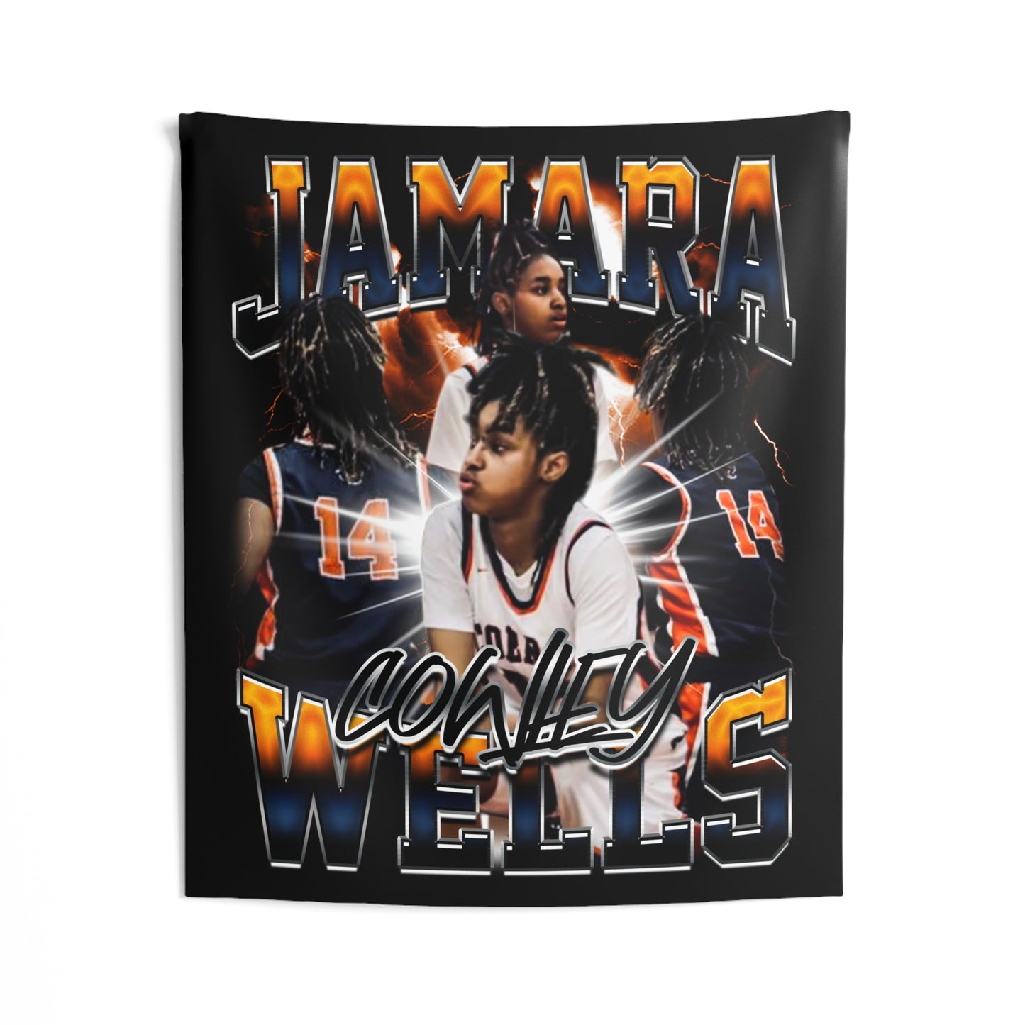 Jamara Cowley-Wells Tapestry 50” x 60”