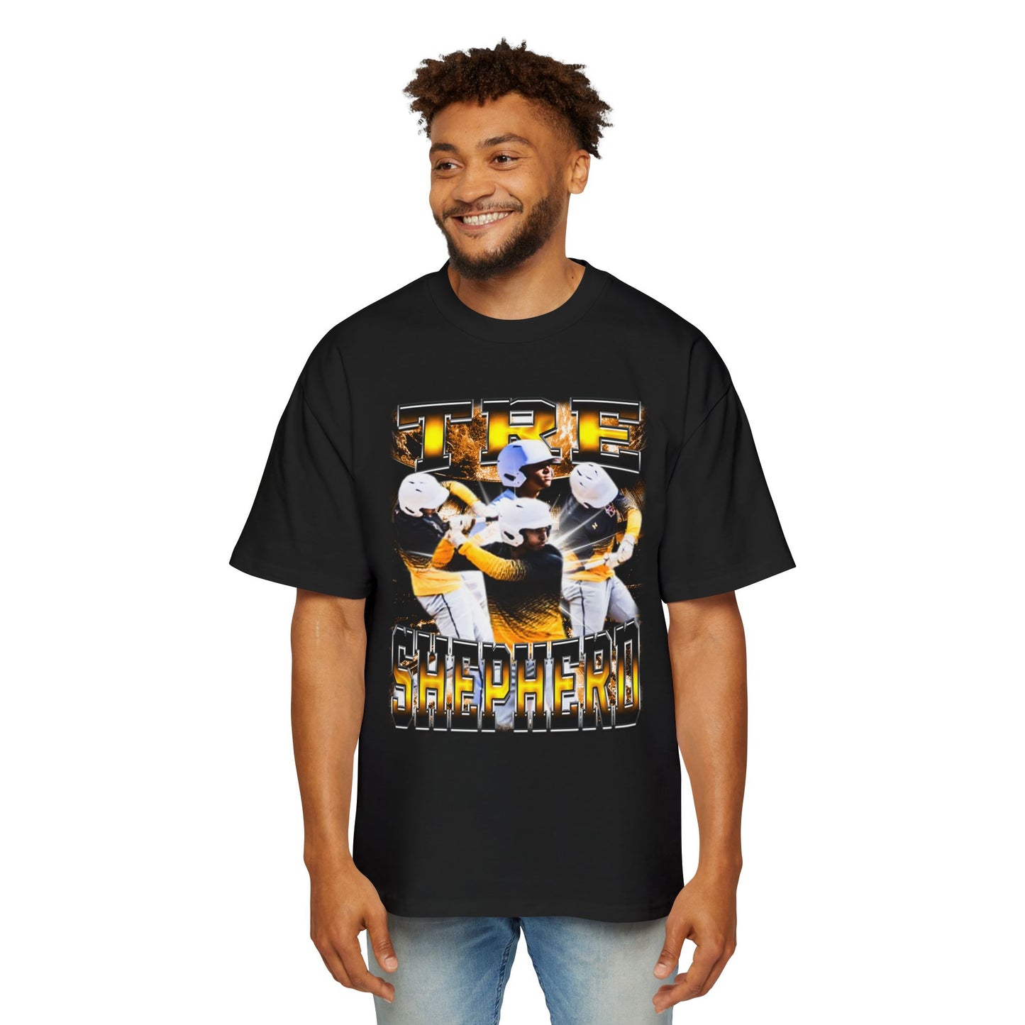 Tre Shepherd Oversized Retro Tee
