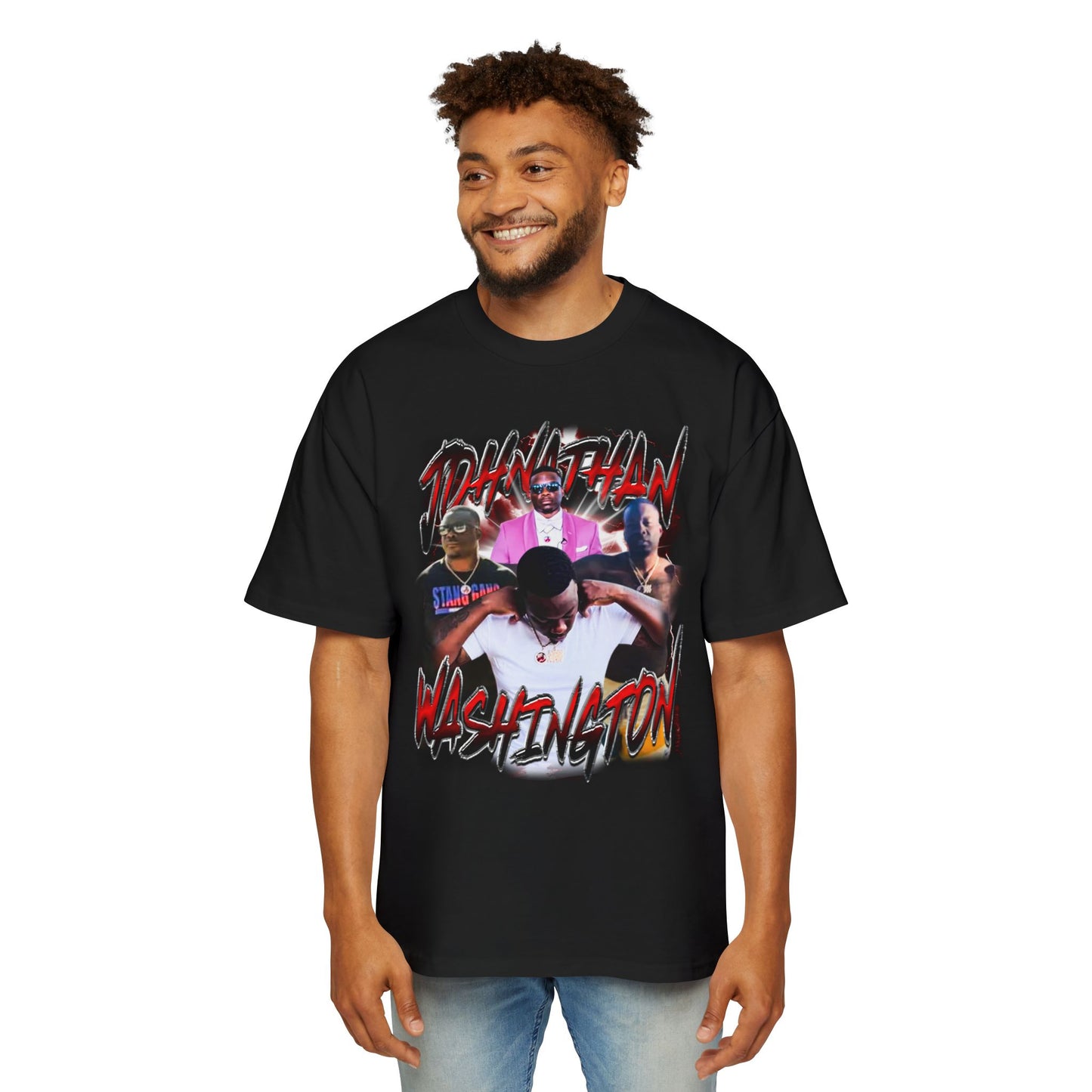 Johnathan Washington Oversized Retro Tee
