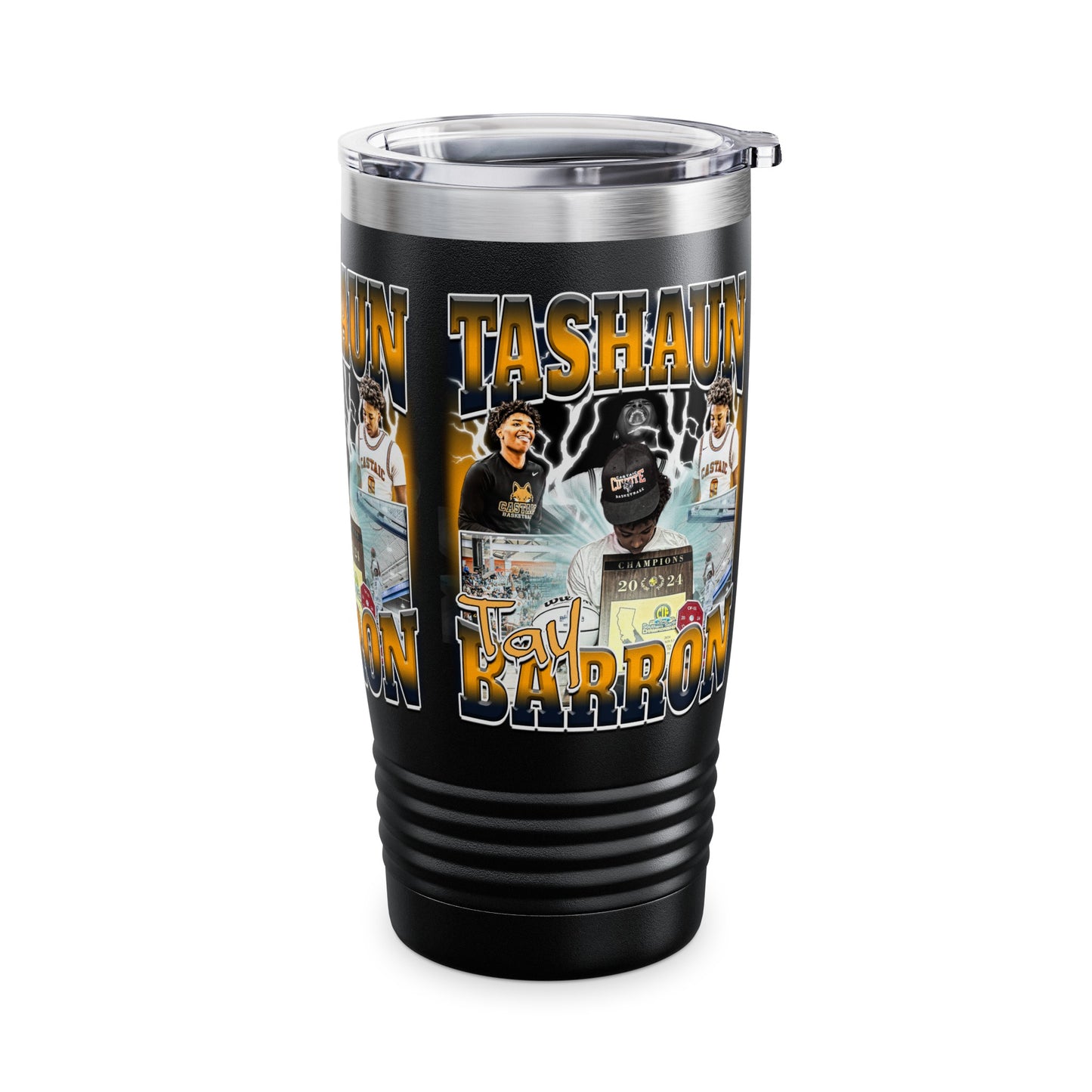 Tashaun Barron Stainless Steal Tumbler