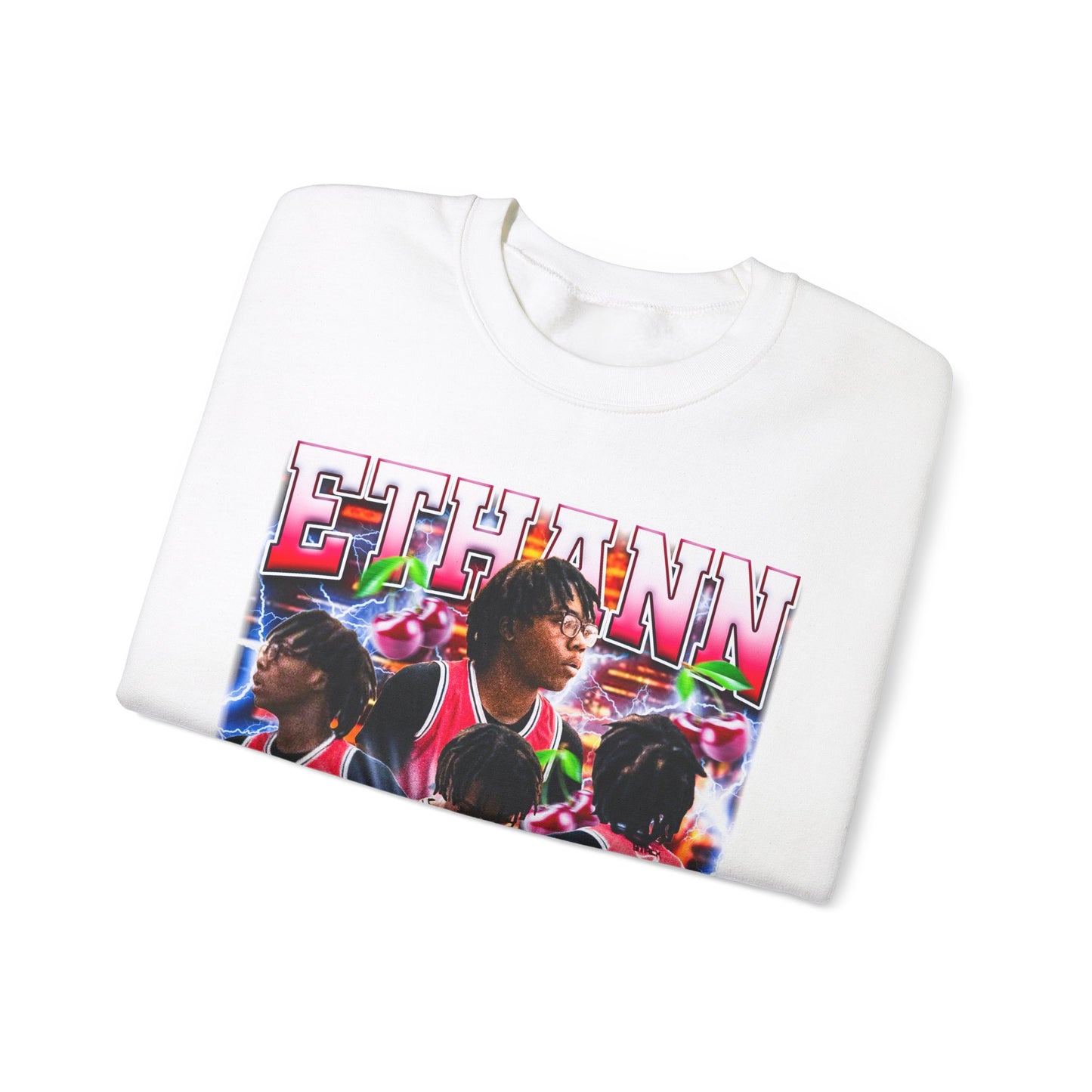 Ethann Cherry Crewneck Sweatshirt