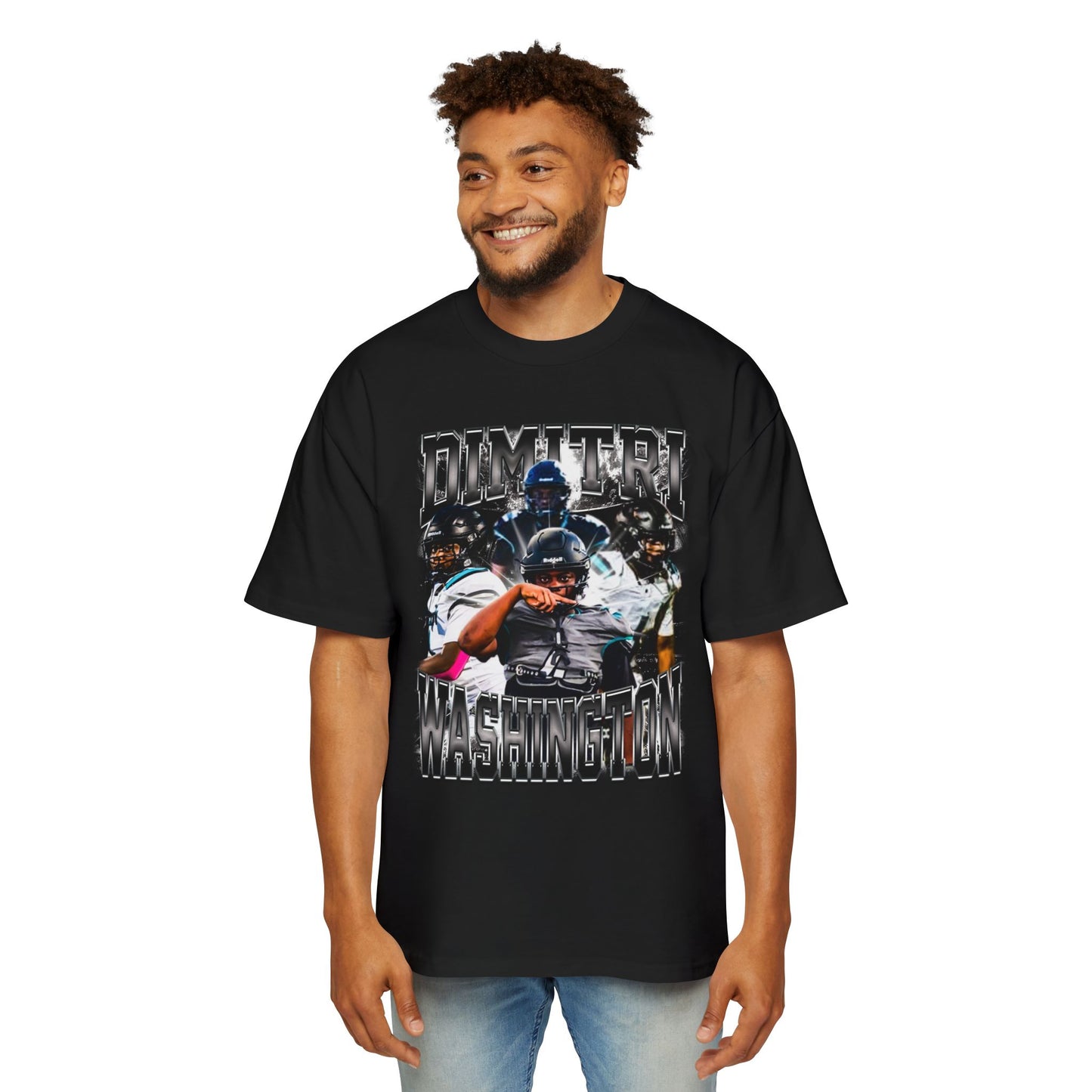 Dimitri Washington Oversized Retro Tee