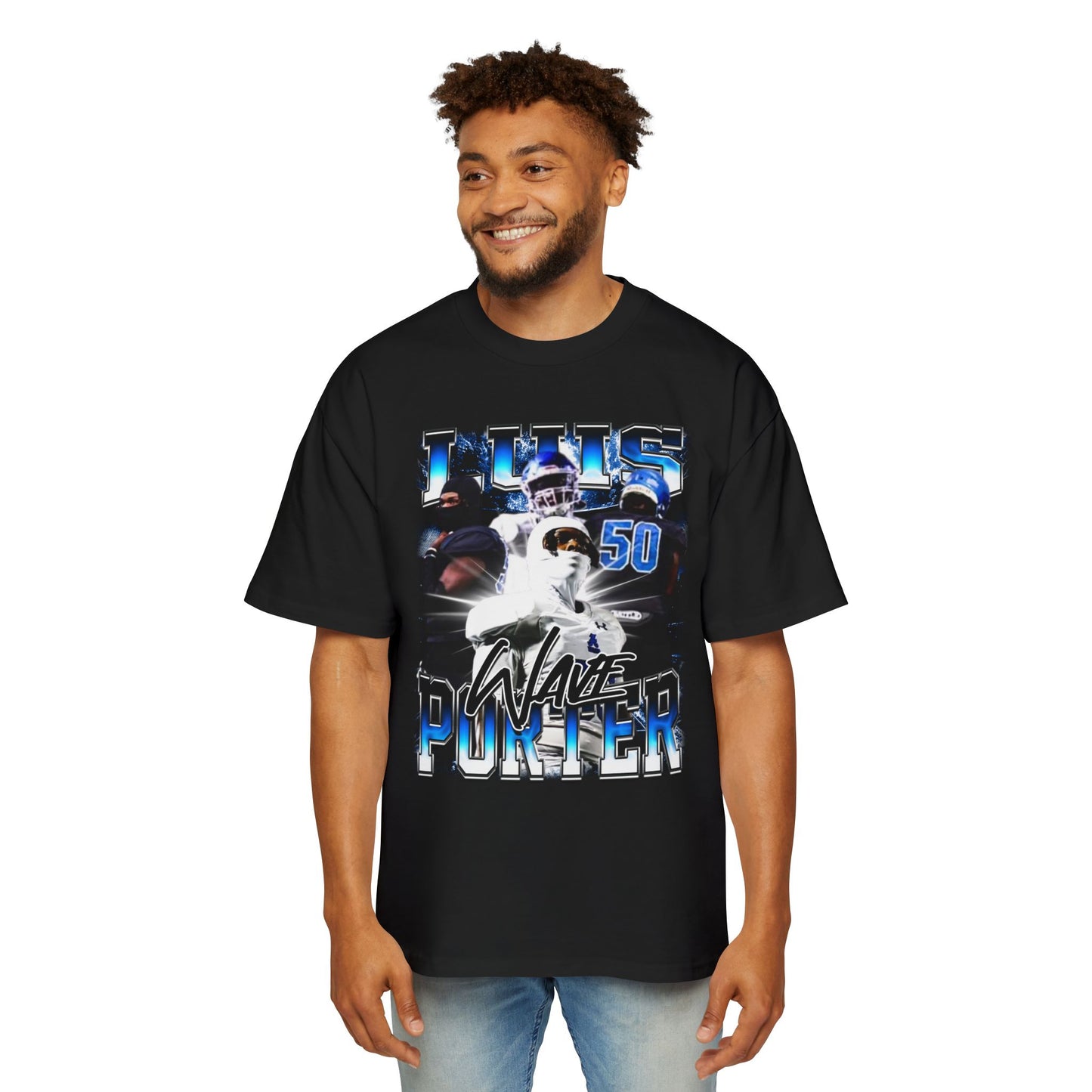 Luis Porter Oversized Retro Tee