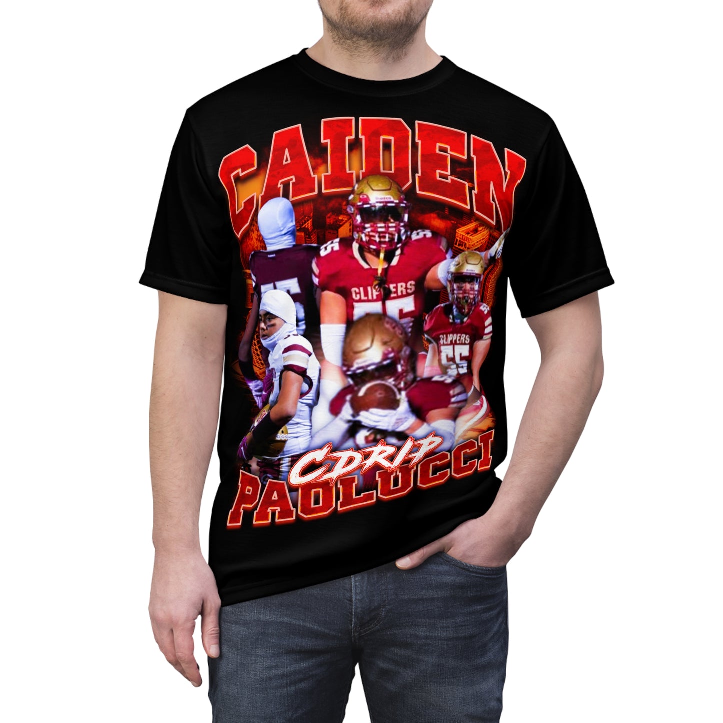 Caiden Paolucci Vintage Full Print Tee