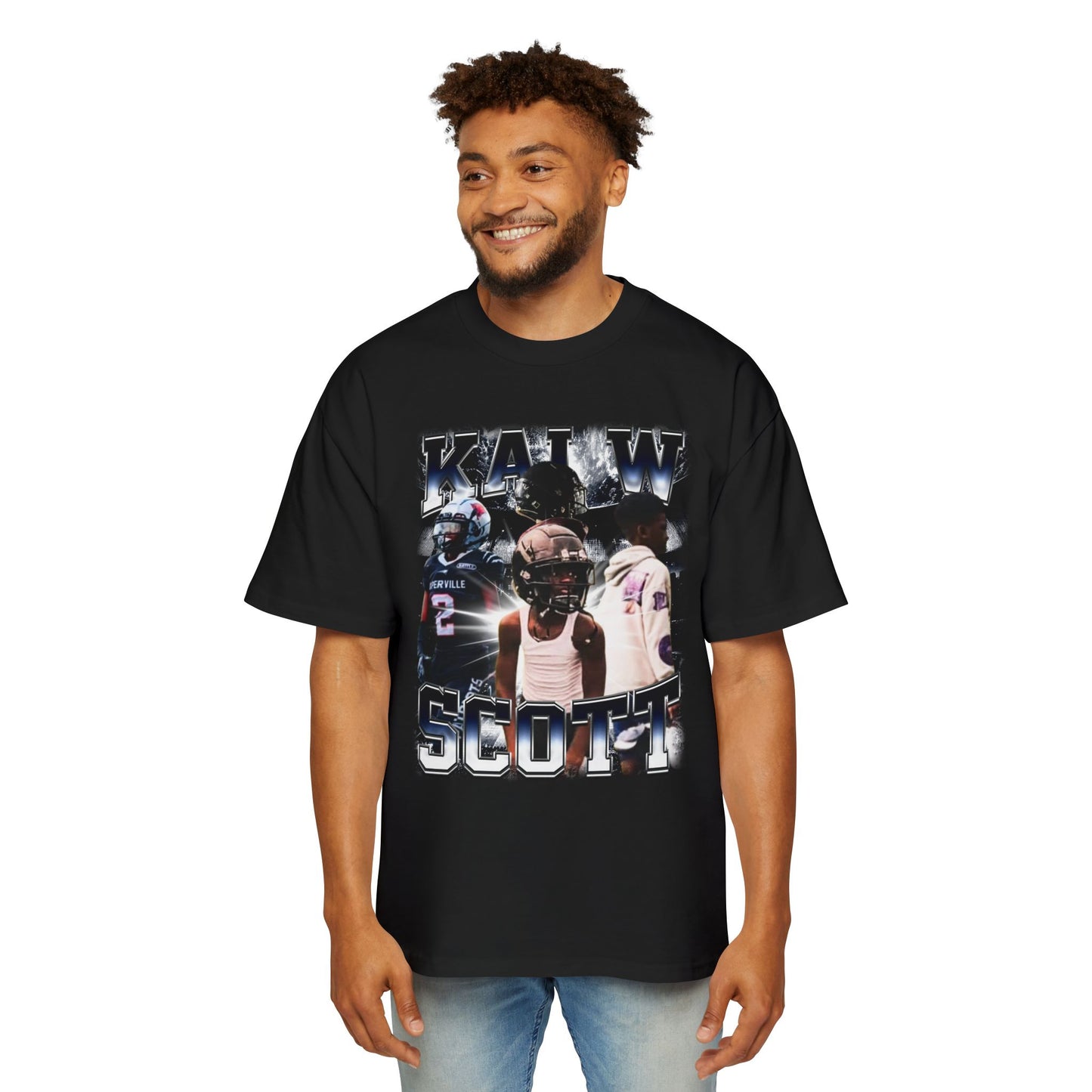 Kai W Scott Oversized Retro Tee
