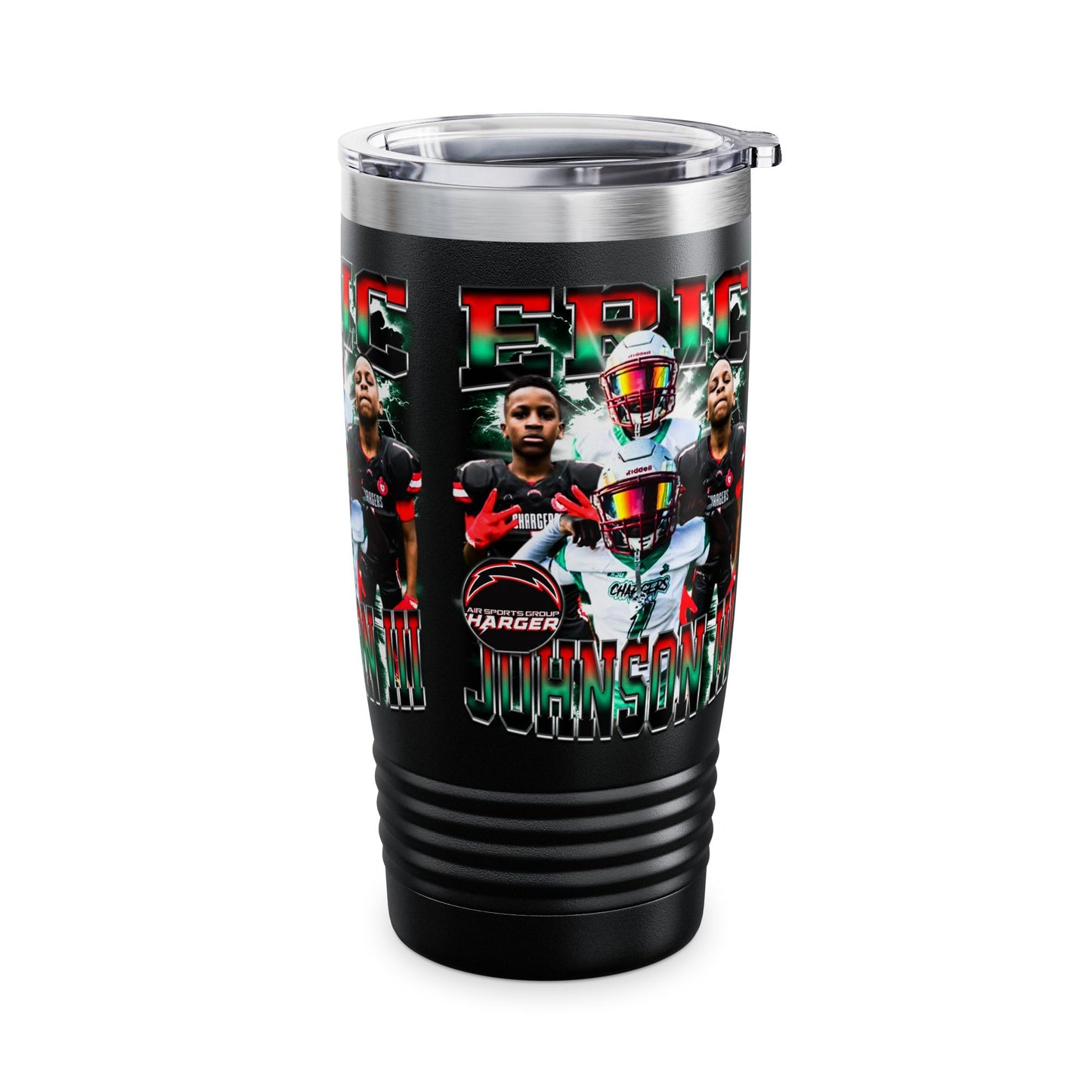 Eric Johnson III Stainless Steal Tumbler