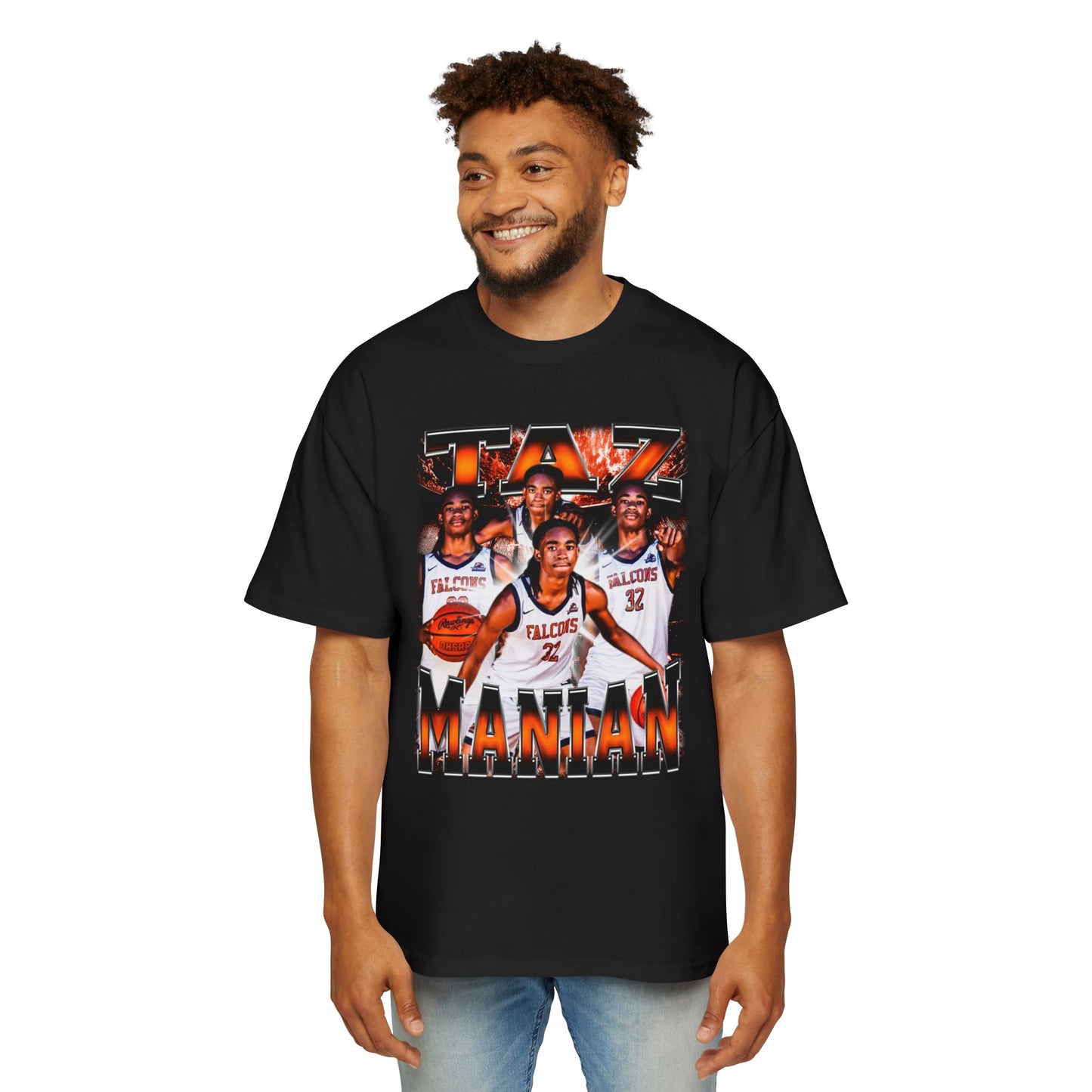 Taz Manian Oversized Retro Tee