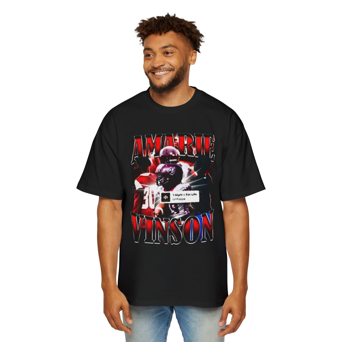 Amarie Vinson Oversized Retro Tee