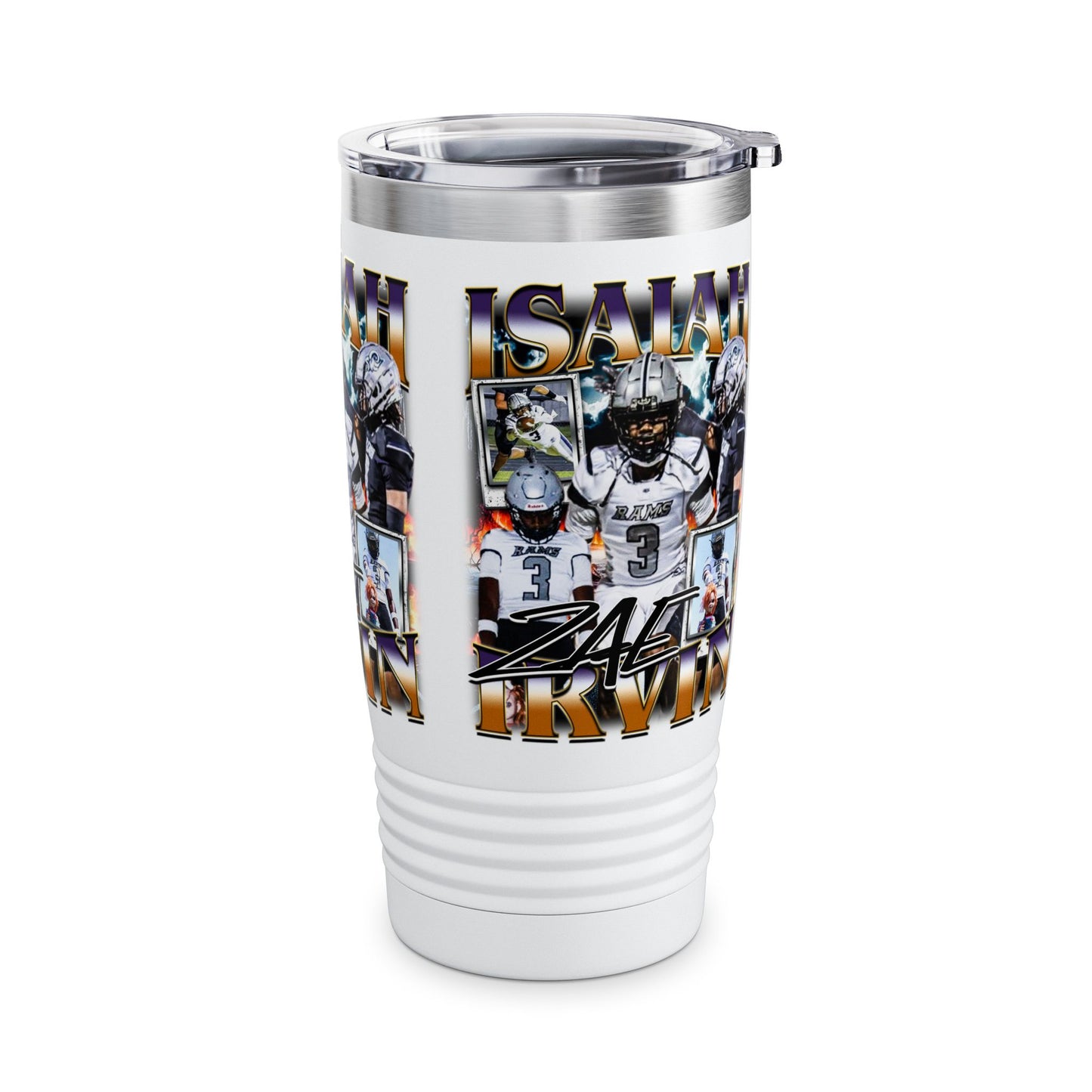 Isaiah Irvin Stainless Steel Tumbler