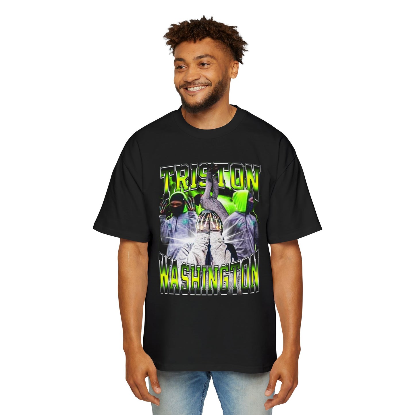 Triston Washington Oversized Retro Tee