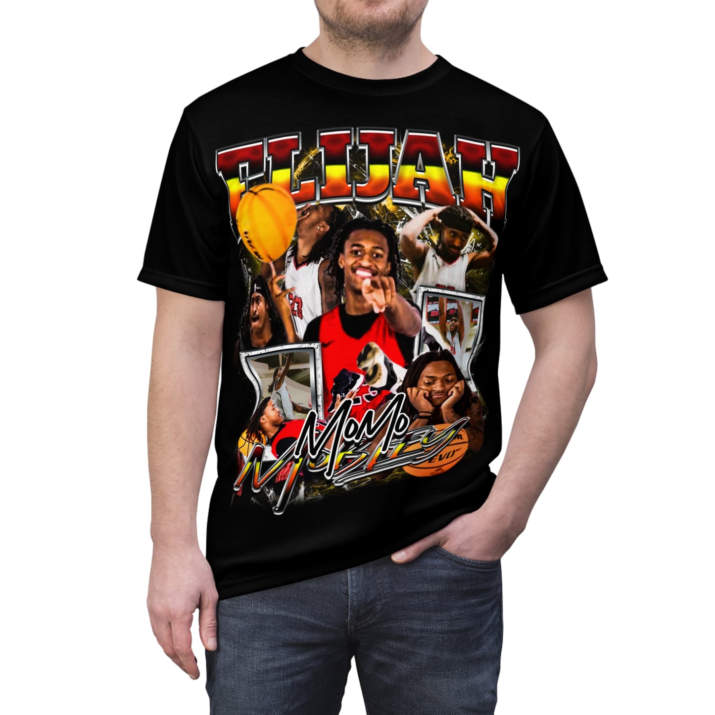 Elijah Mobley Vintage Full Print Tee
