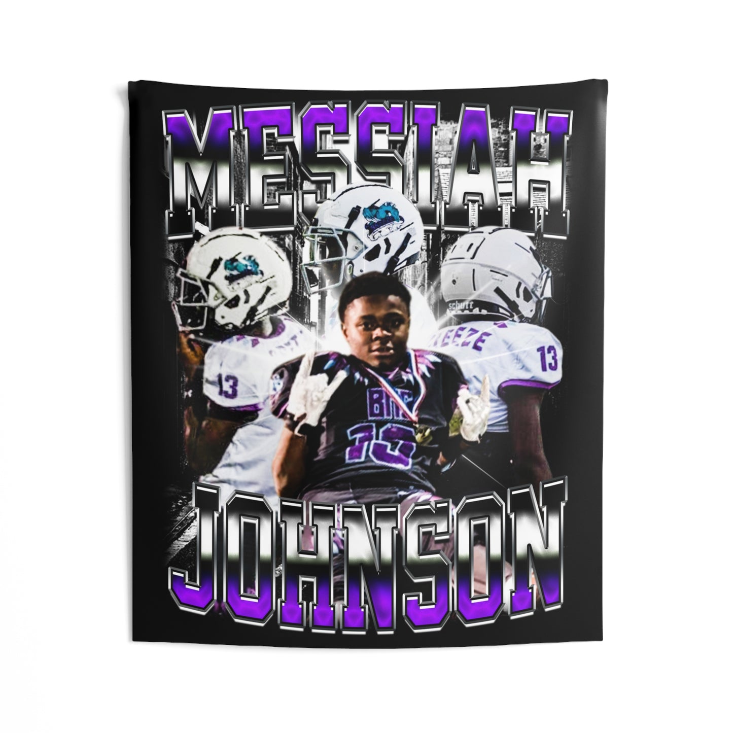 Messiah Johnson Tapestry 50” x 60”
