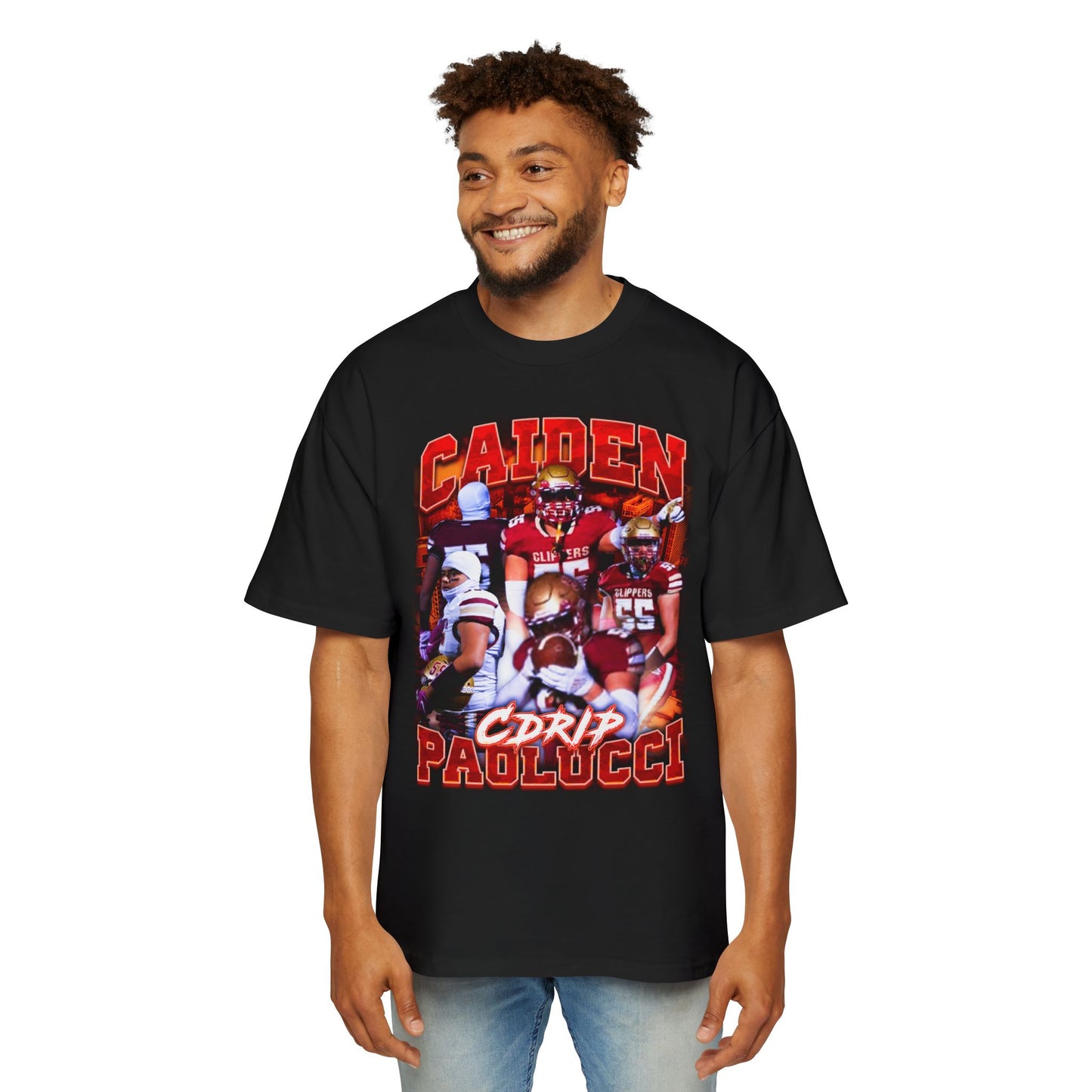 Caiden Paolucci Oversized Retro Tee