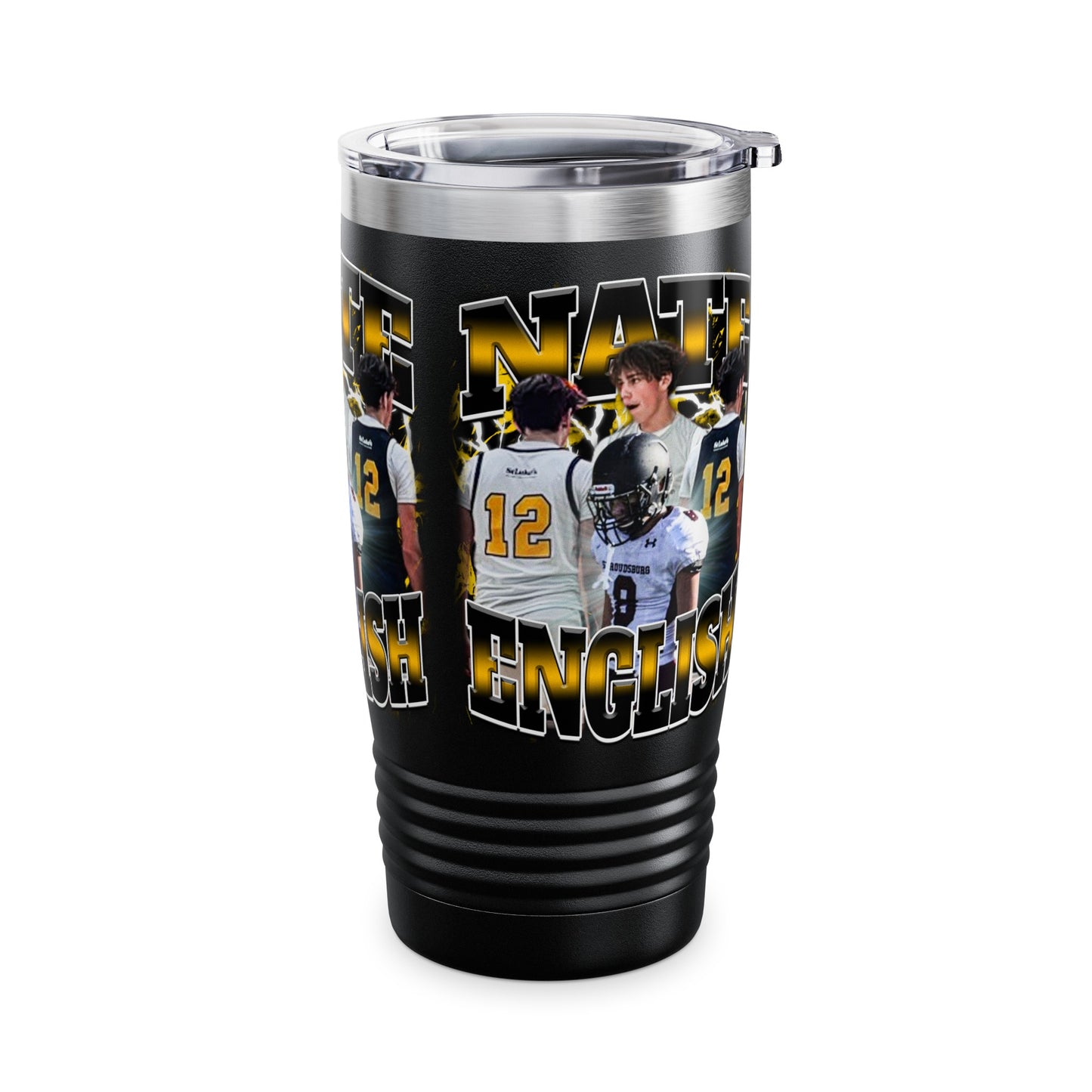 Nate English Stainless Steal Tumbler