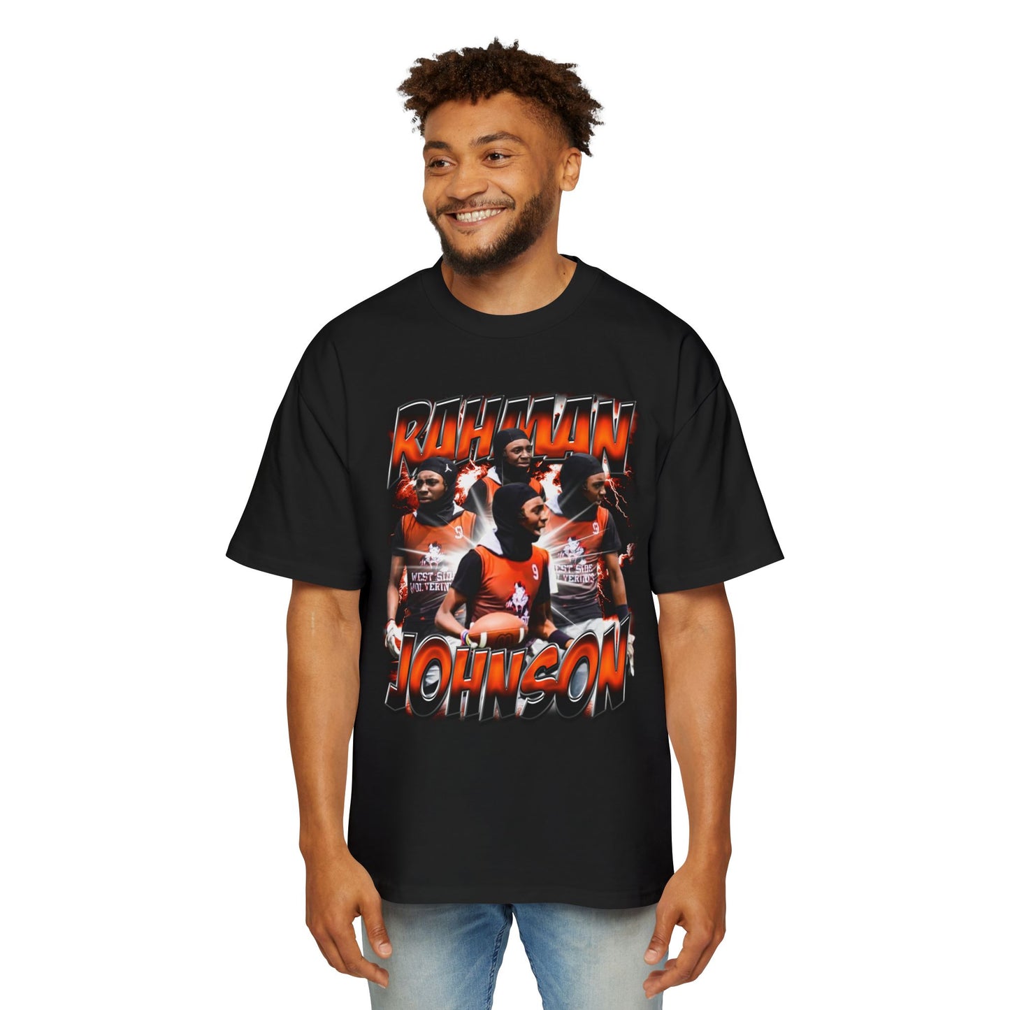 Rahman Johnson 2 Oversized Retro Tee