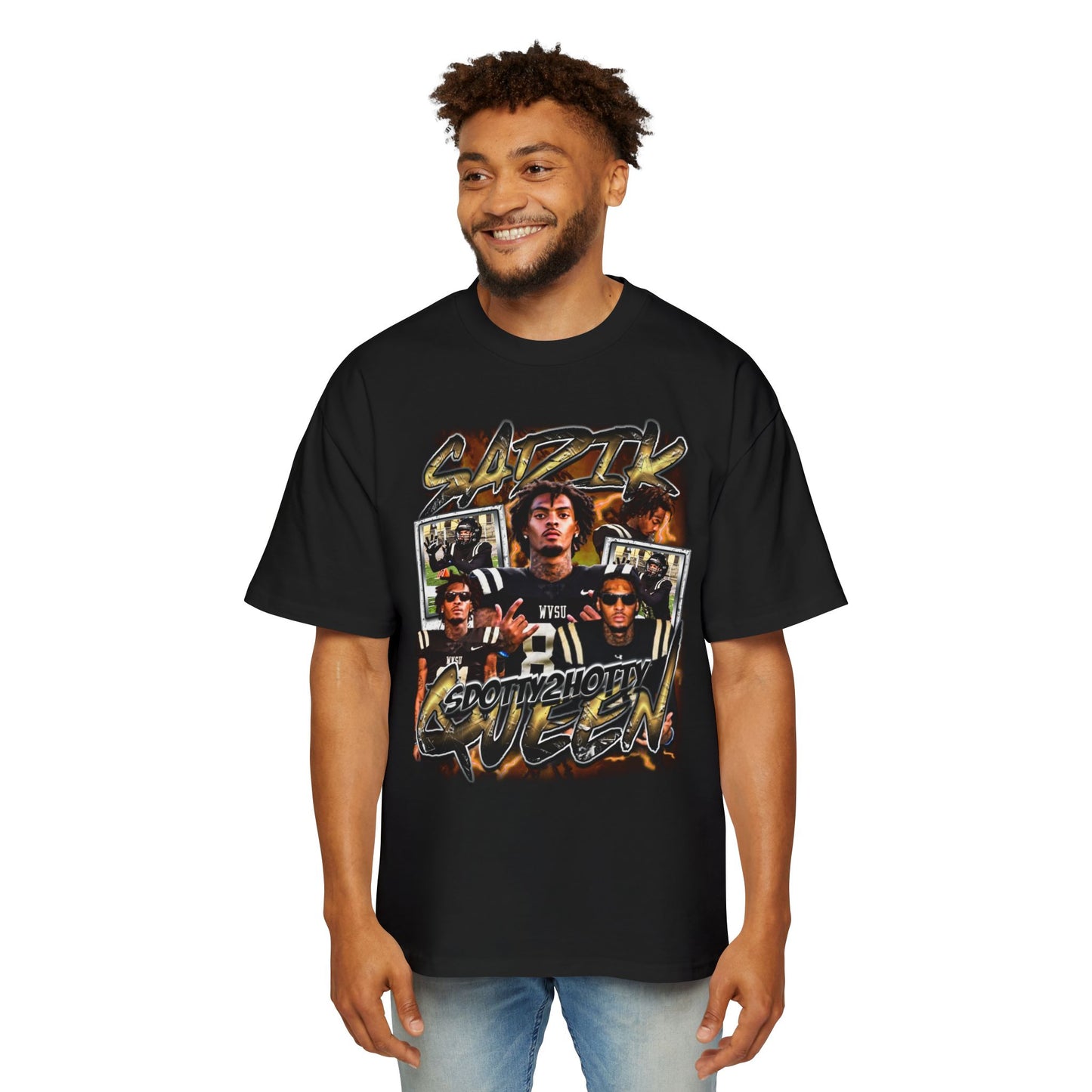 Sadik Queen Oversized Retro Tee