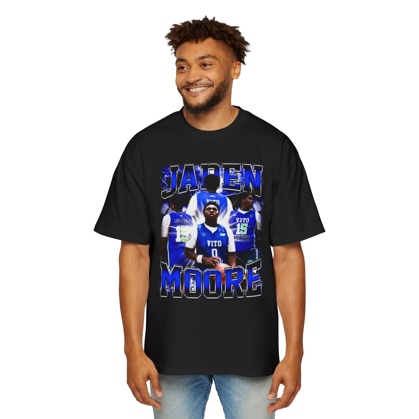 Jaden Moore Oversized Retro Tee